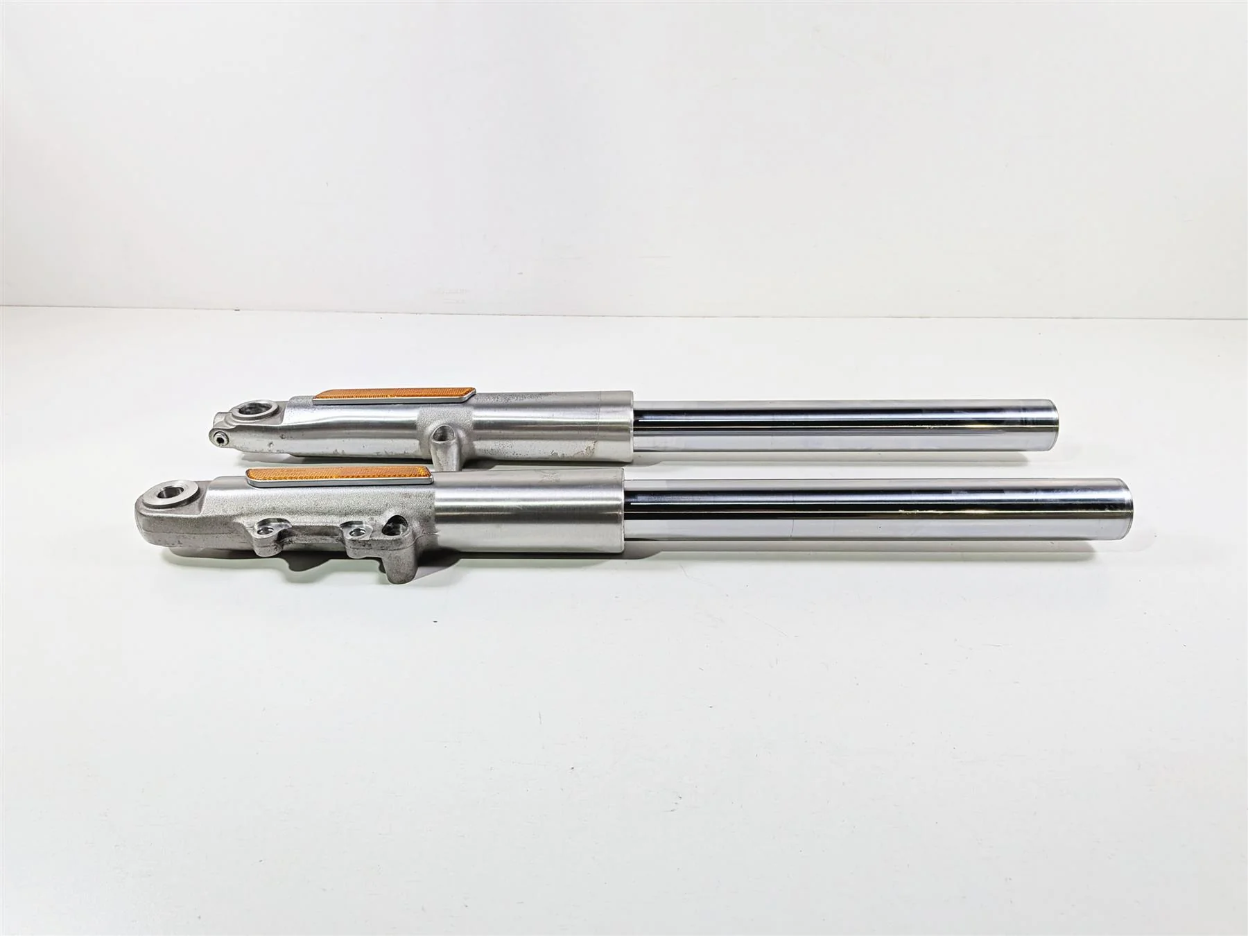 2014 Harley Touring FLHTK Electra Glide Straight Front Fork Set - 49mm 45400021 - Image 2