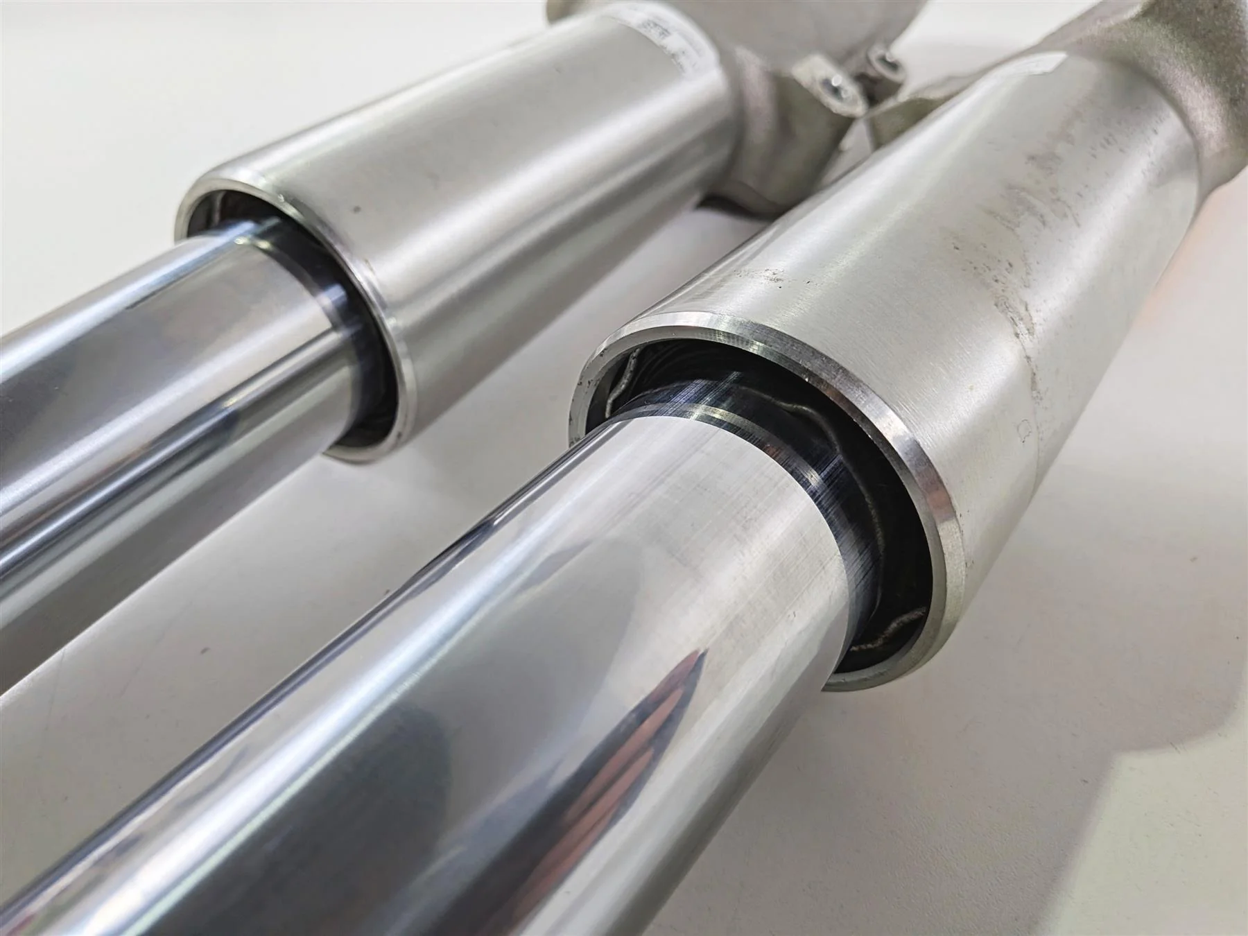 2014 Harley Touring FLHTK Electra Glide Straight Front Fork Set - 49mm 45400021 - Image 9
