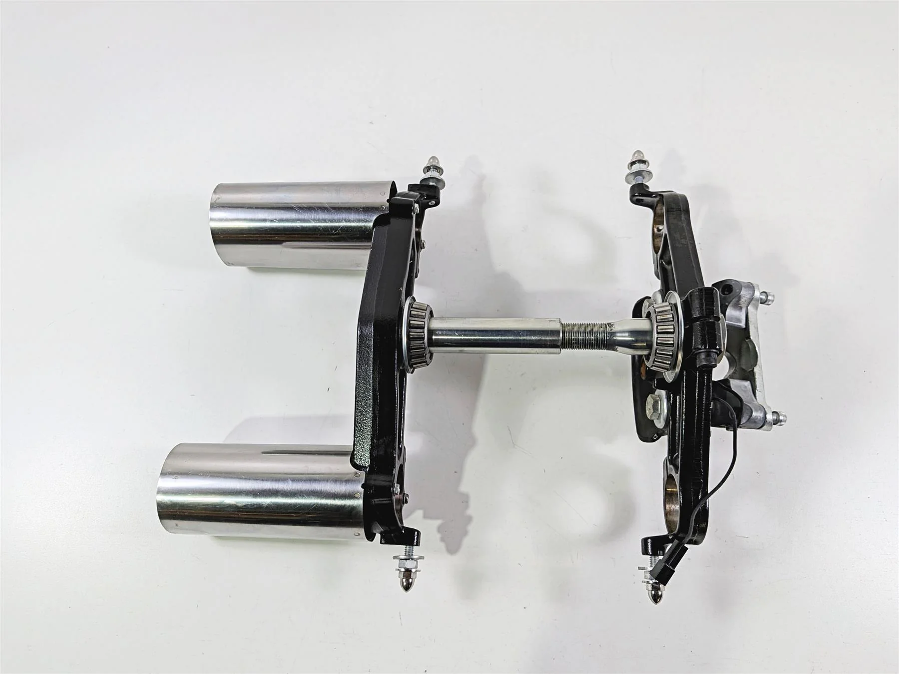 2014 Harley Touring FLHTK Electra Glide Upper Lower Triple Tree 49mm 45900024 - Image 4