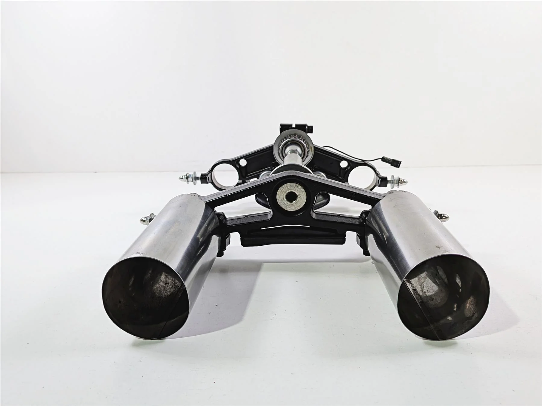 2014 Harley Touring FLHTK Electra Glide Upper Lower Triple Tree 49mm 45900024 - Image 6