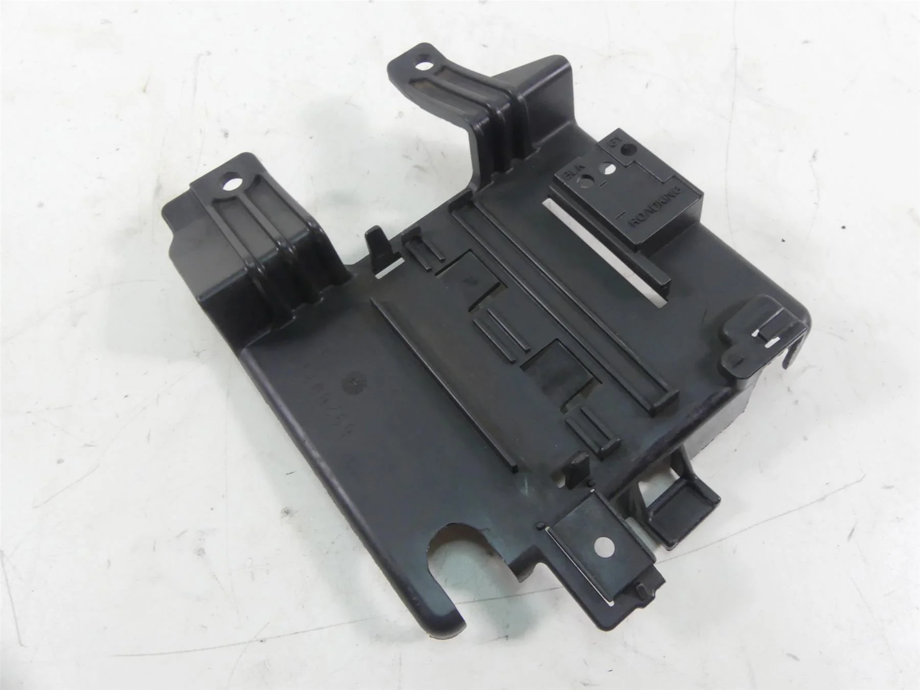 2014 Harley Touring FLHX Street Glide Electrical Battery Holder Set 66000010 - Image 6