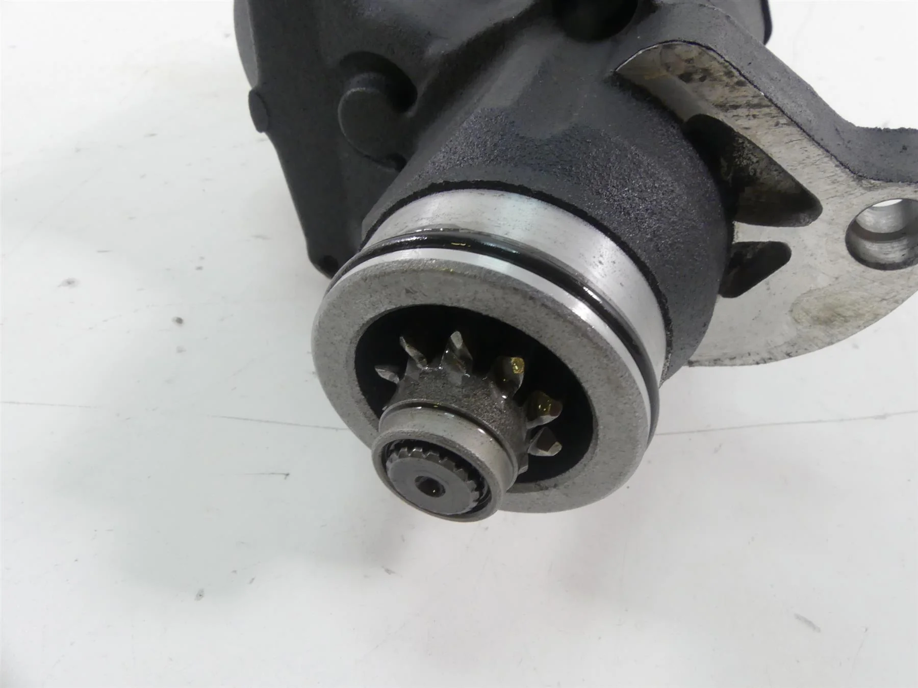 2014 Harley Touring FLHX Street Glide Engine Starter Motor + Cover 31618-06A - Image 6