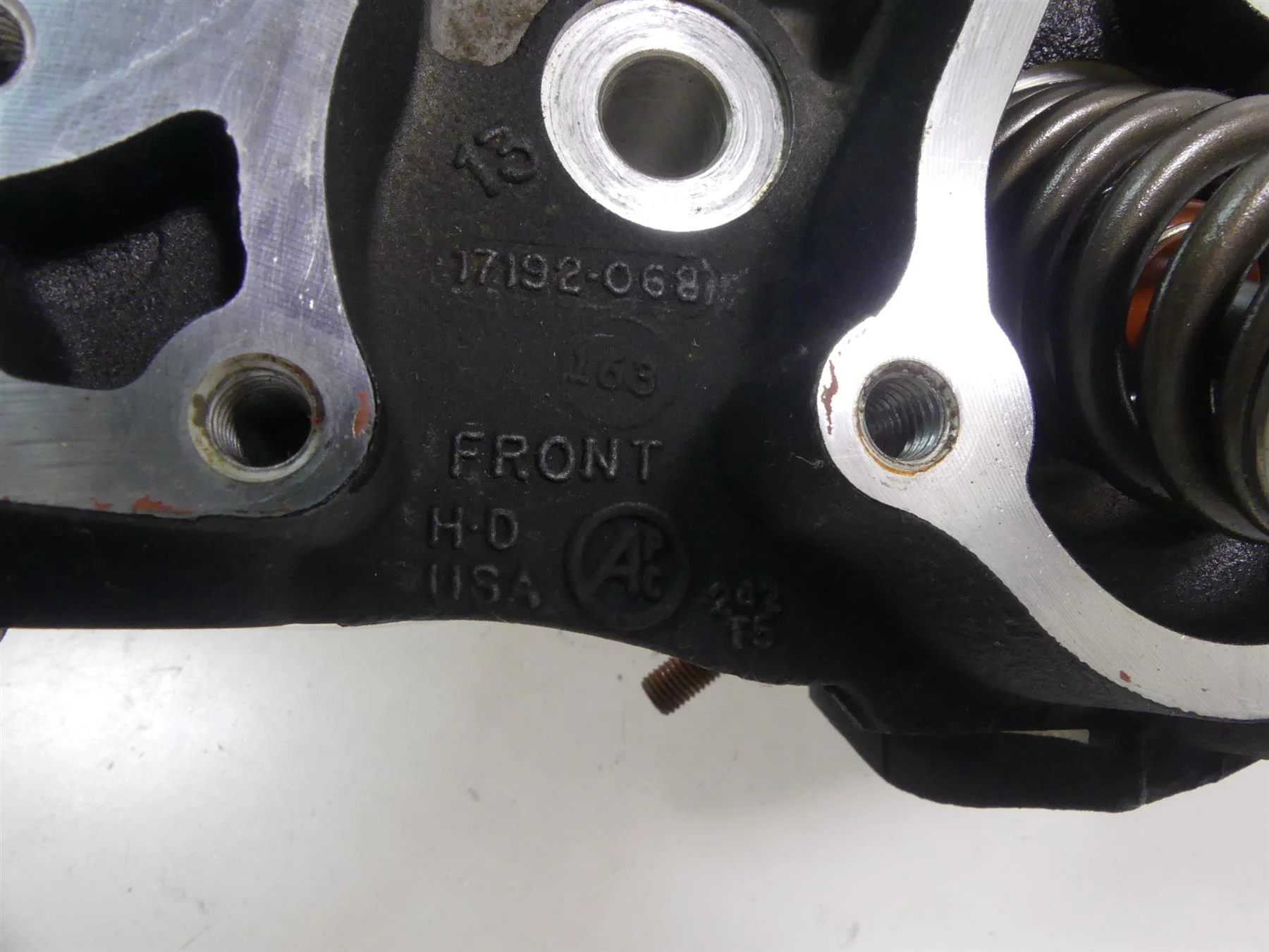 2014 Harley Touring FLHX Street Glide Front 103ci Cylinder Head - Read 17192-06 - Image 11