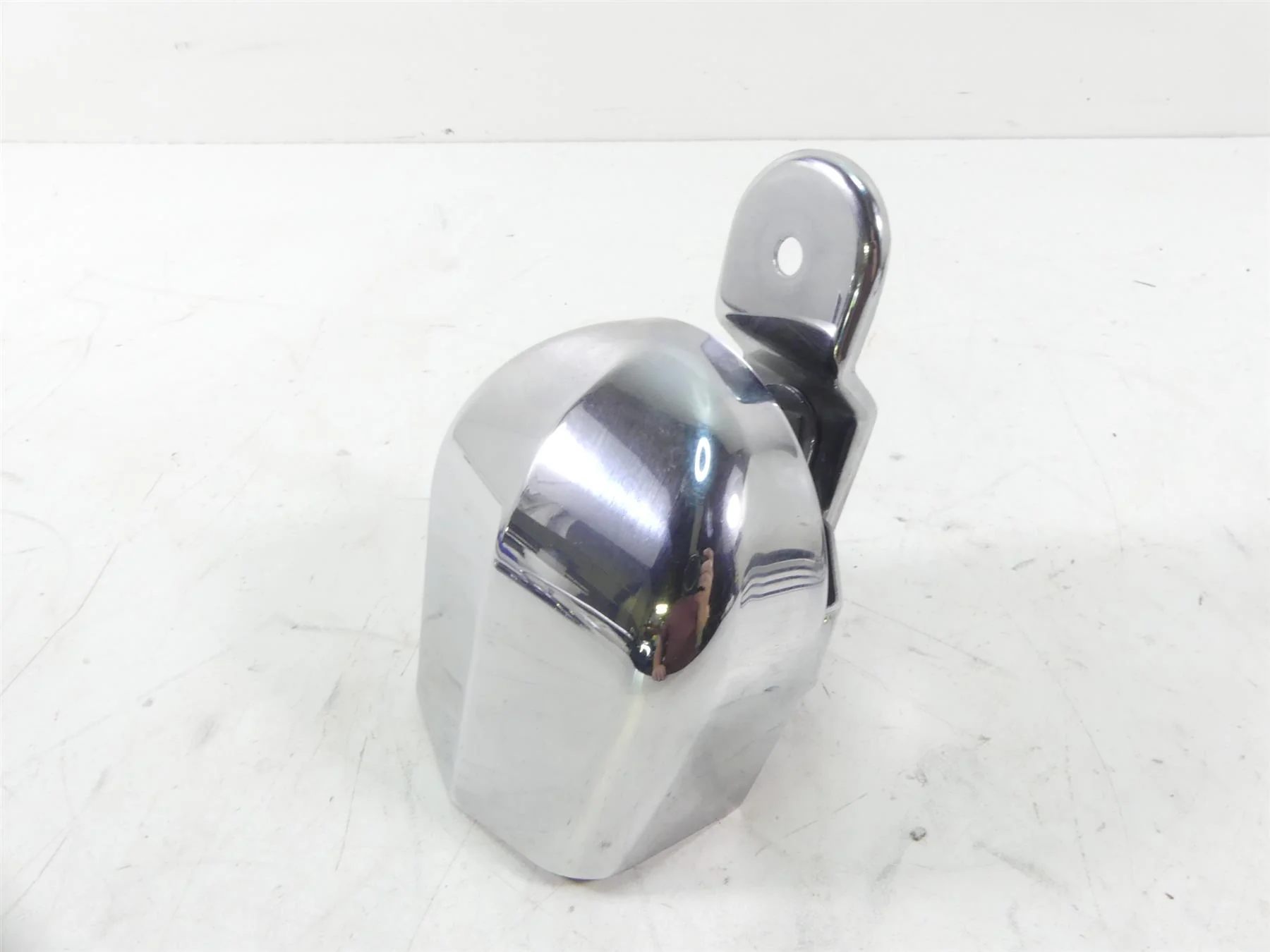 2014 Harley Touring FLHX Street Glide Horn + Chrome Cover 61300478A - Image 2