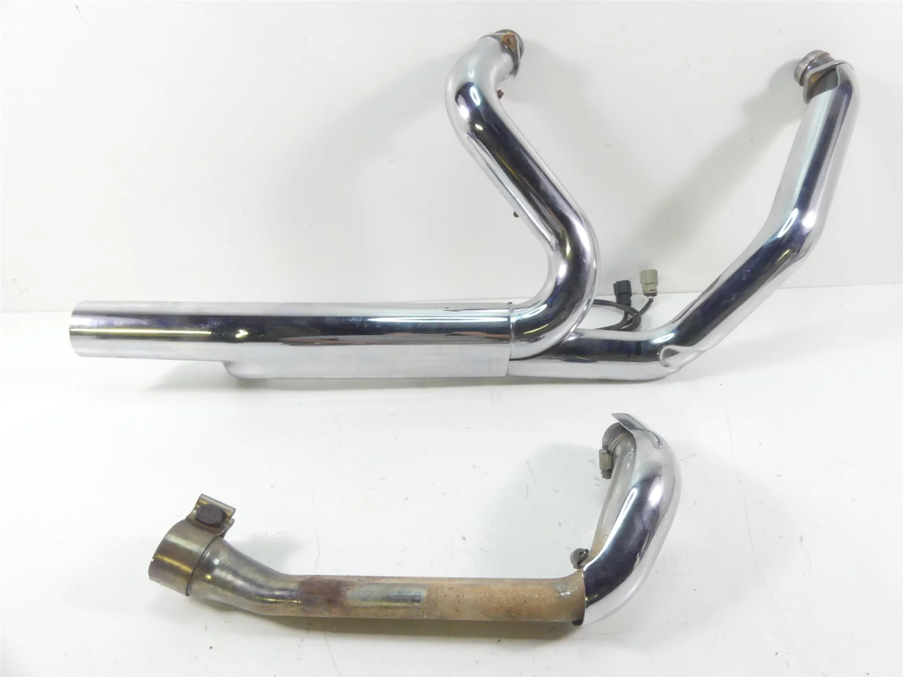 2014 Harley Touring FLHX Street Glide Oem Exhaust Header Manifold Pipe  66855-10 - Image 2