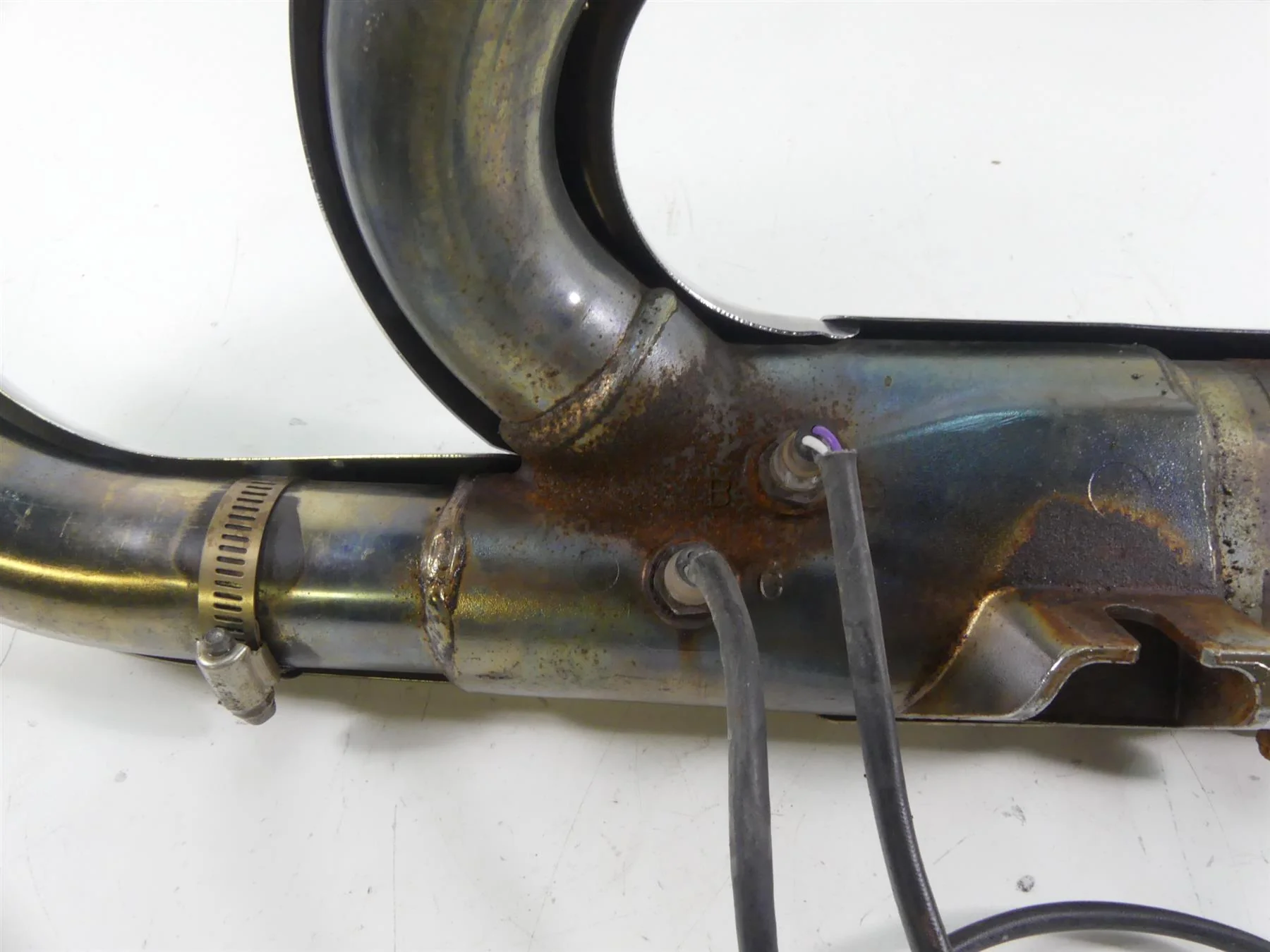 2014 Harley Touring FLHX Street Glide Oem Exhaust Header Manifold Pipe  66855-10 - Image 8