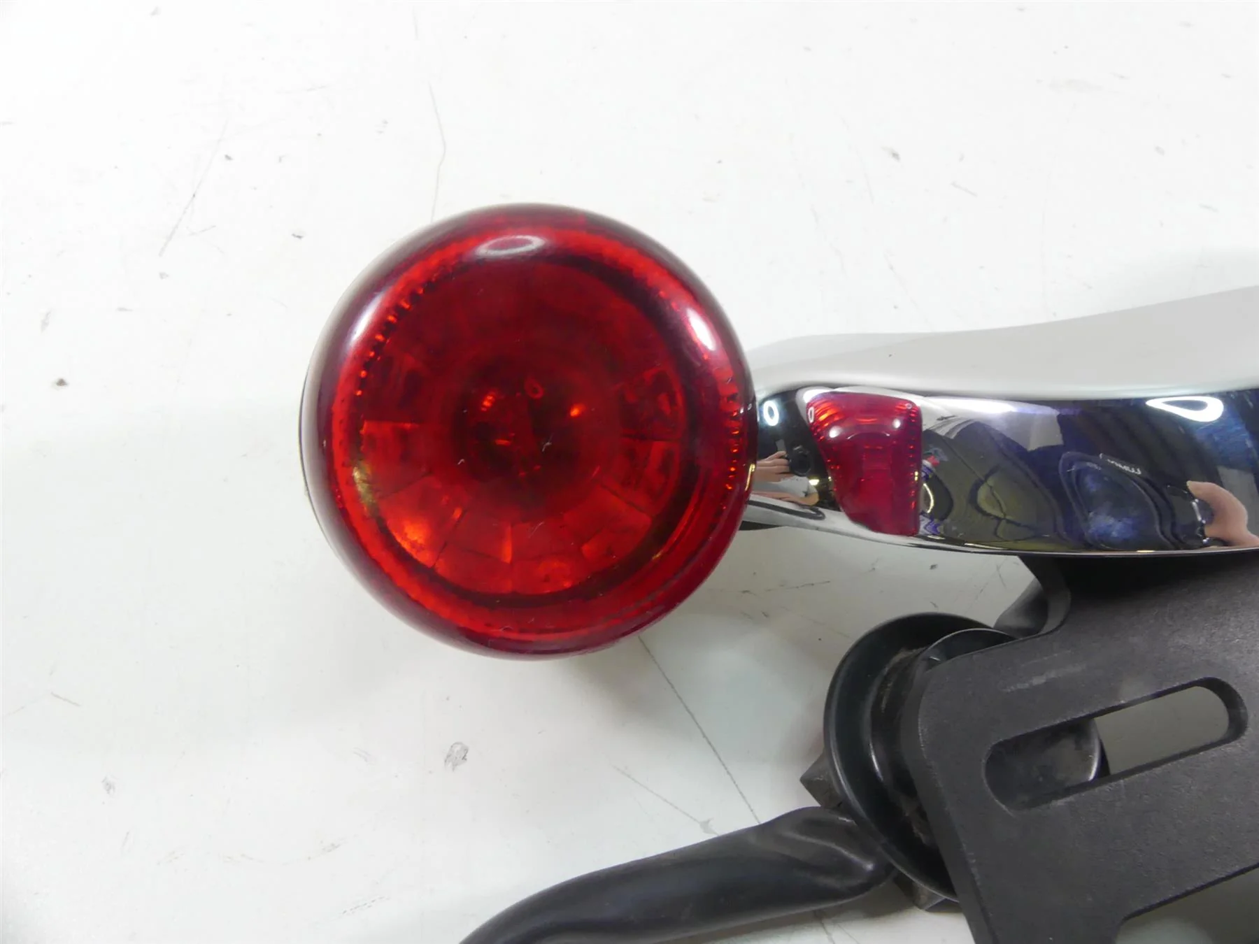 2014 Harley Touring FLHX Street Glide Rear Blinker Bar Plate Holder Set 73314-10 - Image 6