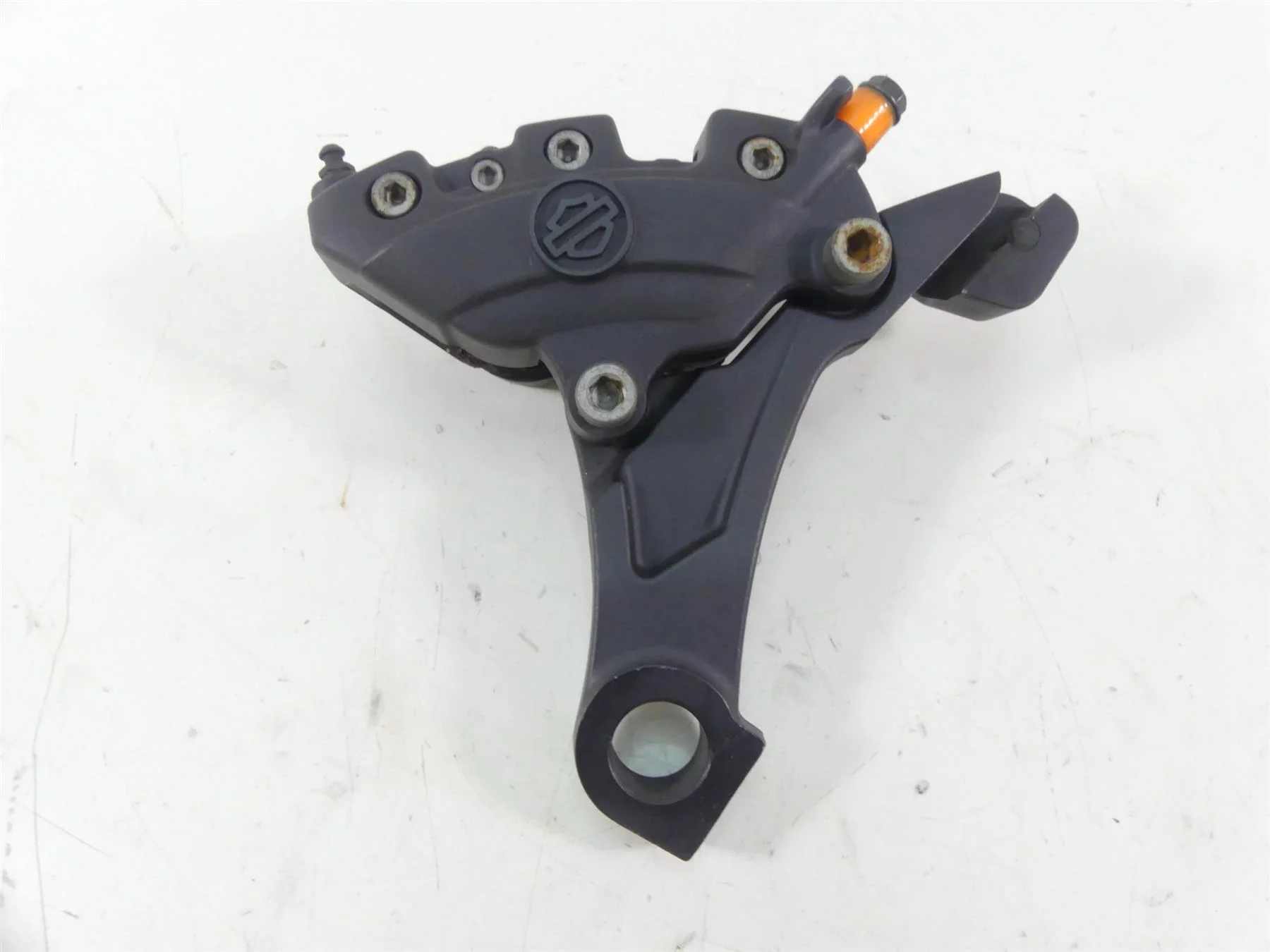 2014 Harley Touring FLHX Street Glide Rear Brembo Brake Caliper + Mount 44080-08
