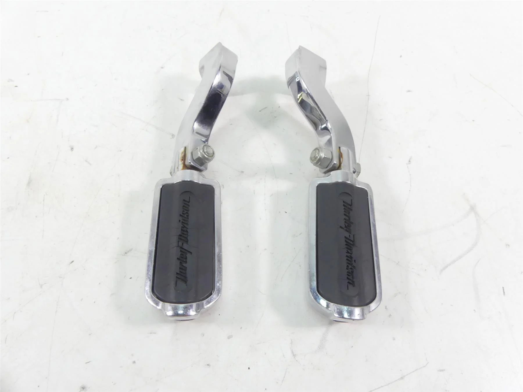 2014 Harley Touring FLHX Street Glide Rear Passenger Footpeg Flame Set 50312-03 - Image 3