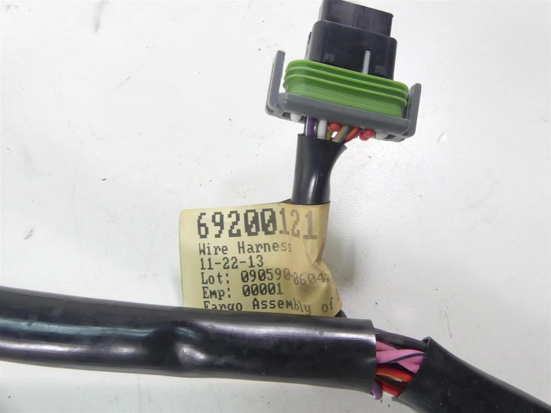 2014 Harley Touring FLHXS Street Glide Sp Front Fairing Wiring Harness 69200121 - Image 7
