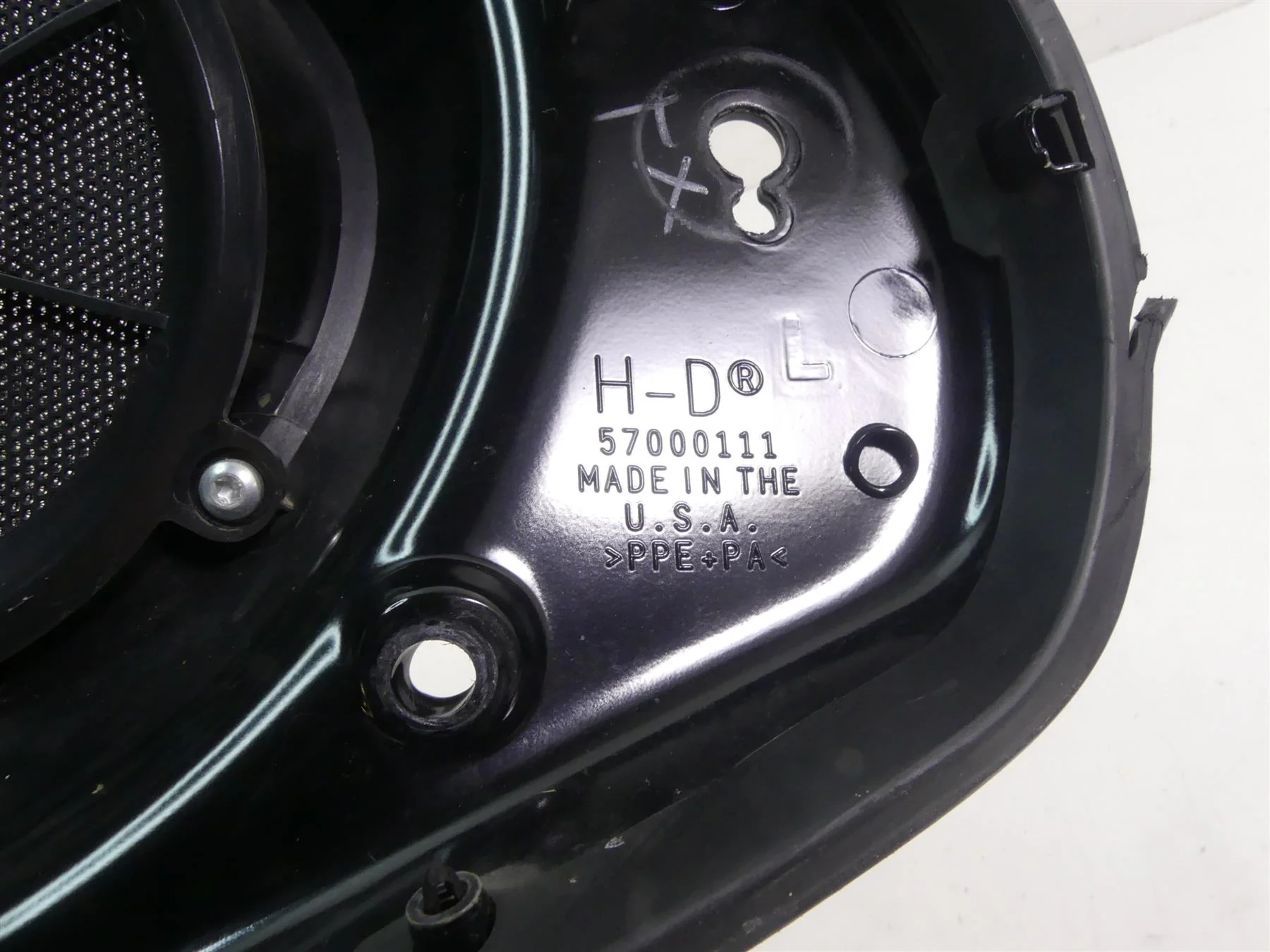 2014 Harley Touring FLHXS Street Glide Sp Inner Front Fairing Cover 57000111 - Image 10