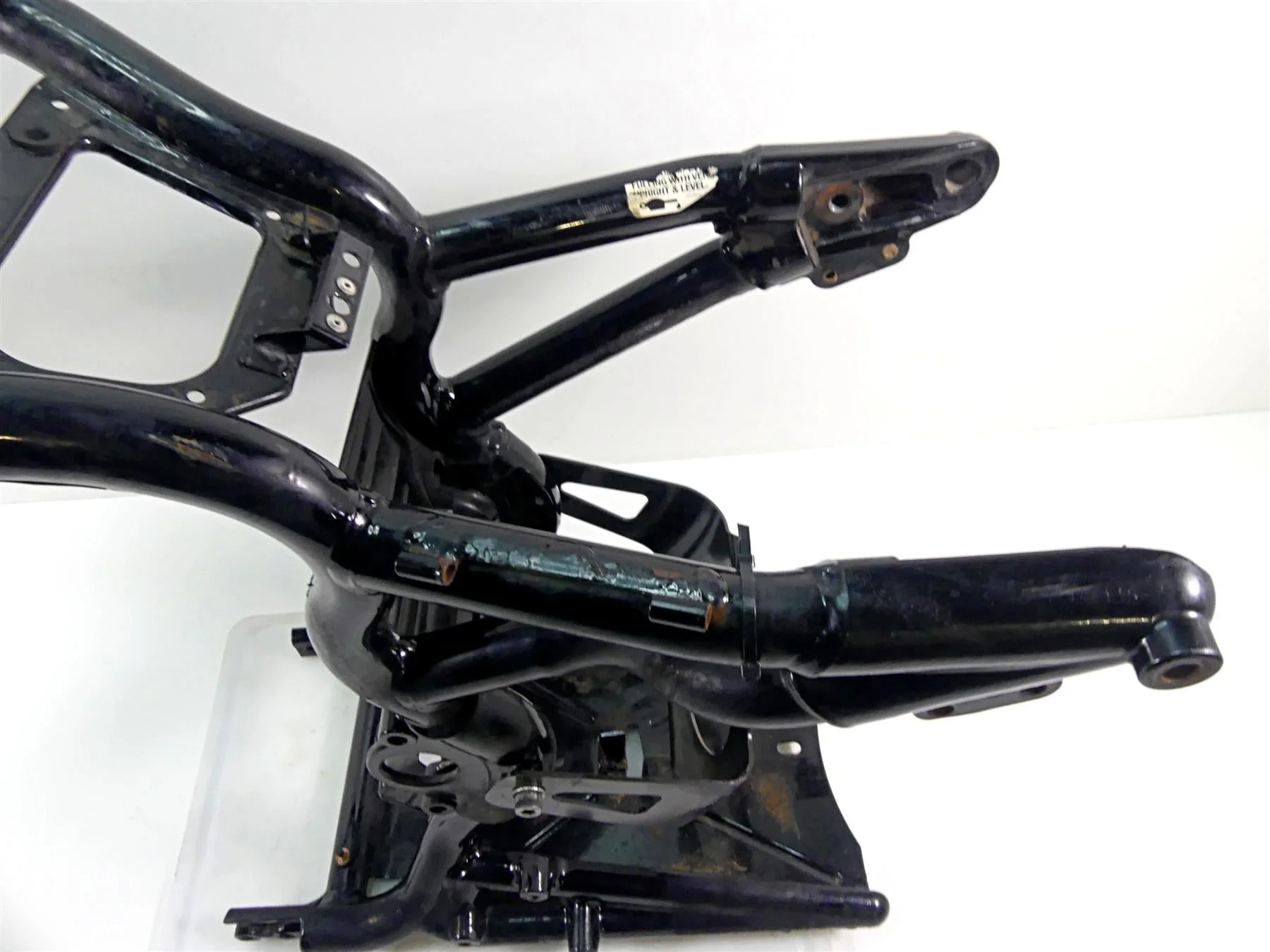 2014 Harley VRSCF Muscle V-Rod Straight Main Frame Chassis With Clean Texas Title - Read 47764-08 - Image 8