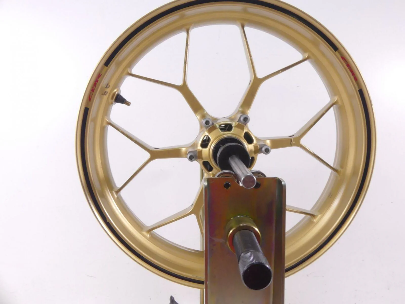 2014 Honda CBR1000 SP Fireblade Straight Front Wheel Rim  17x3.5 44650-MGP-306ZA - Image 2