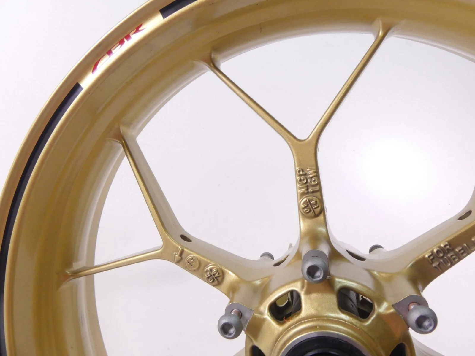 2014 Honda CBR1000 SP Fireblade Straight Front Wheel Rim  17x3.5 44650-MGP-306ZA - Image 7