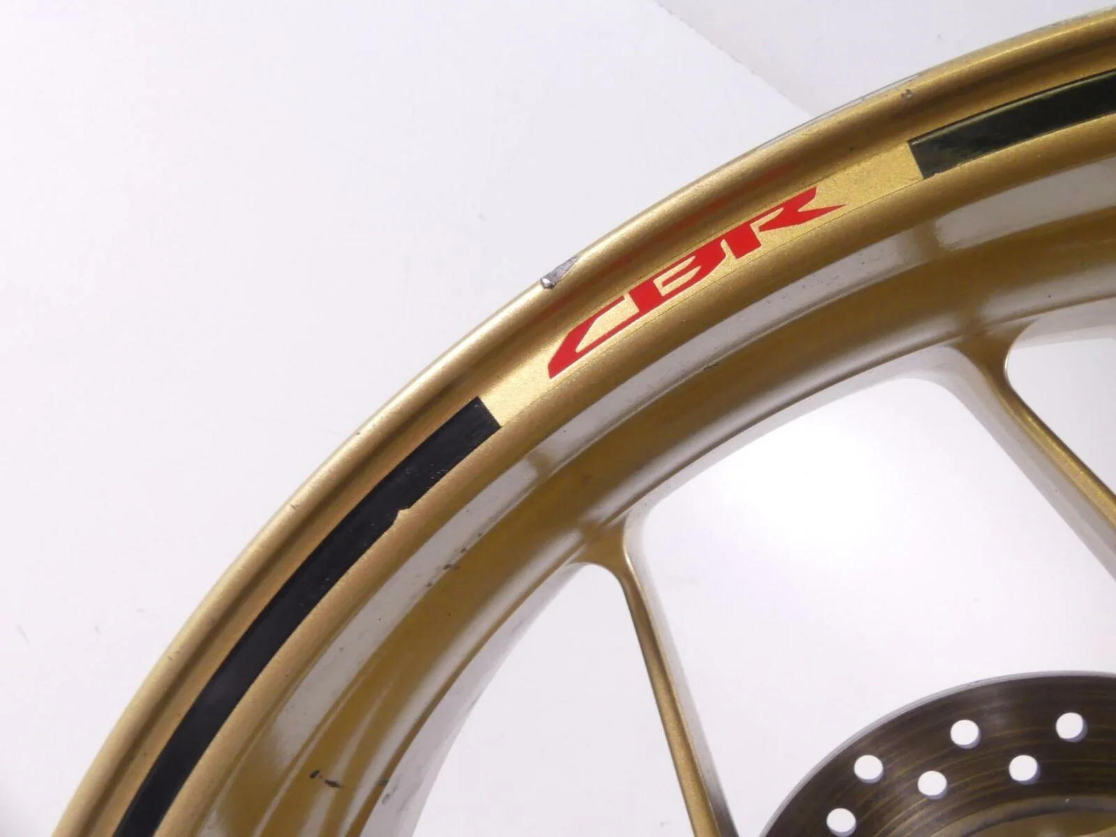 2014 Honda CBR1000 SP Fireblade Straight Rear Wheel Rim 17x6 42650-MGP-307ZA - Image 4