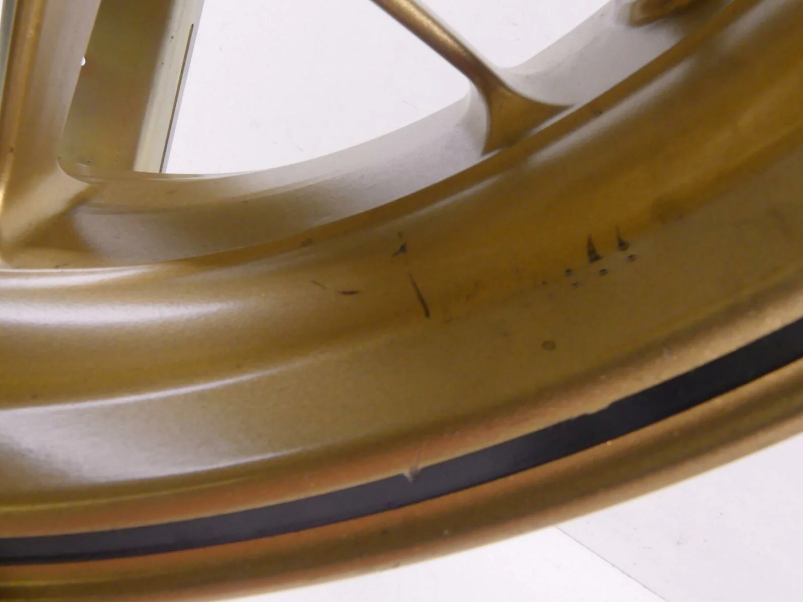 2014 Honda CBR1000 SP Fireblade Straight Rear Wheel Rim 17x6 42650-MGP-307ZA - Image 6