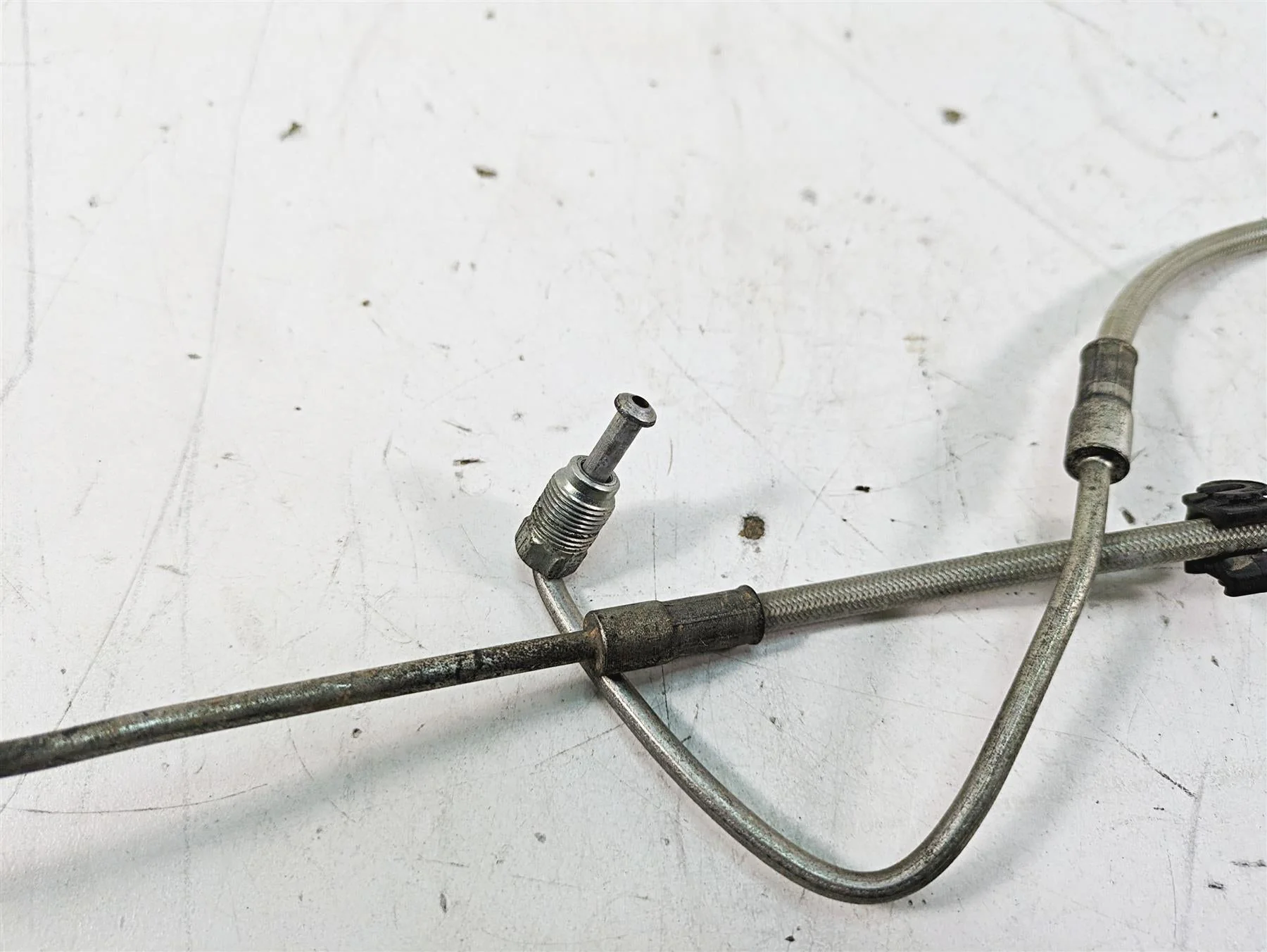 2014 Moto Guzzi California 1400 T Abs Rear Brake Line Hose Set 887584 887585 - Image 10