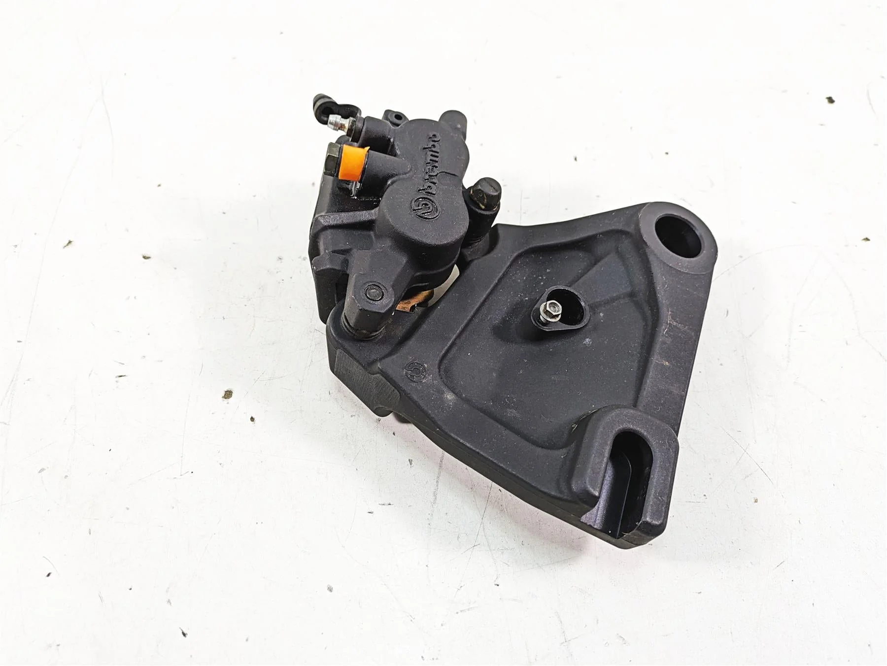 2014 Moto Guzzi California 1400 T Brembo Rear Brake Caliper + Bracket 887490 - Image 4
