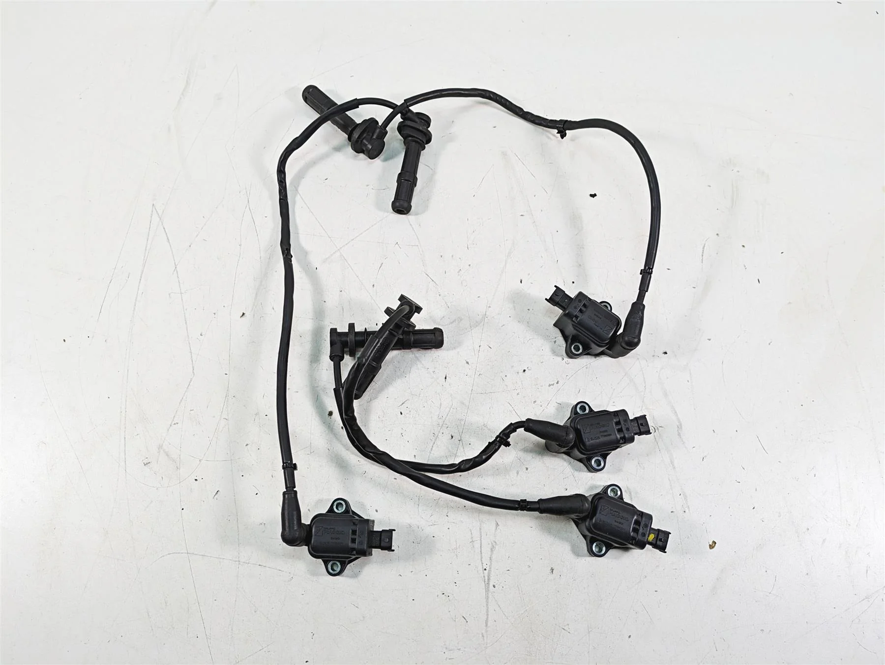 2014 Moto Guzzi California 1400 T Eldor Ignition Coil Plug Wire Set -Read 641901 - Image 4