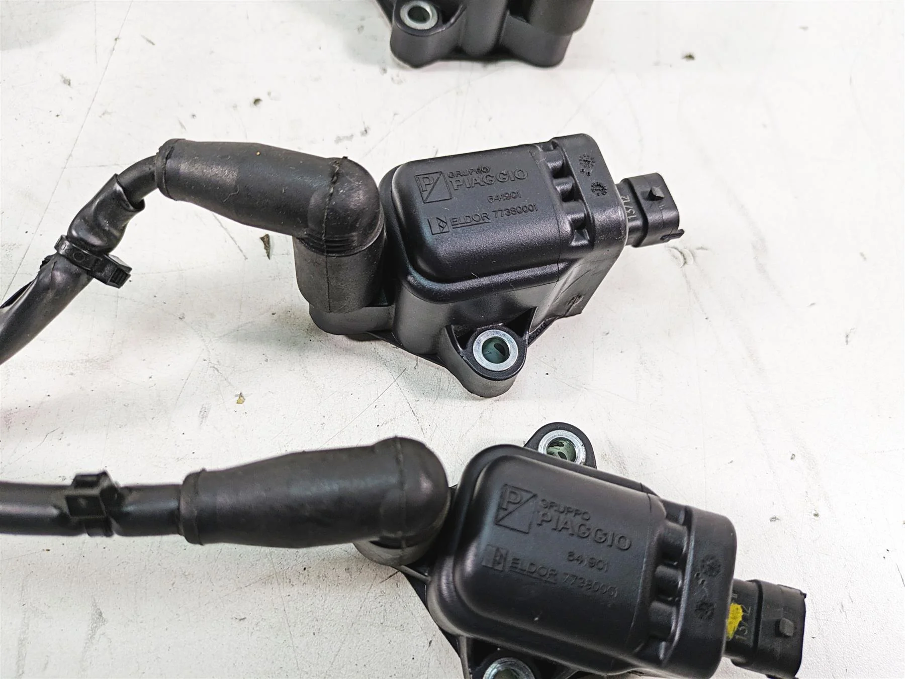 2014 Moto Guzzi California 1400 T Eldor Ignition Coil Plug Wire Set -Read 641901 - Image 5