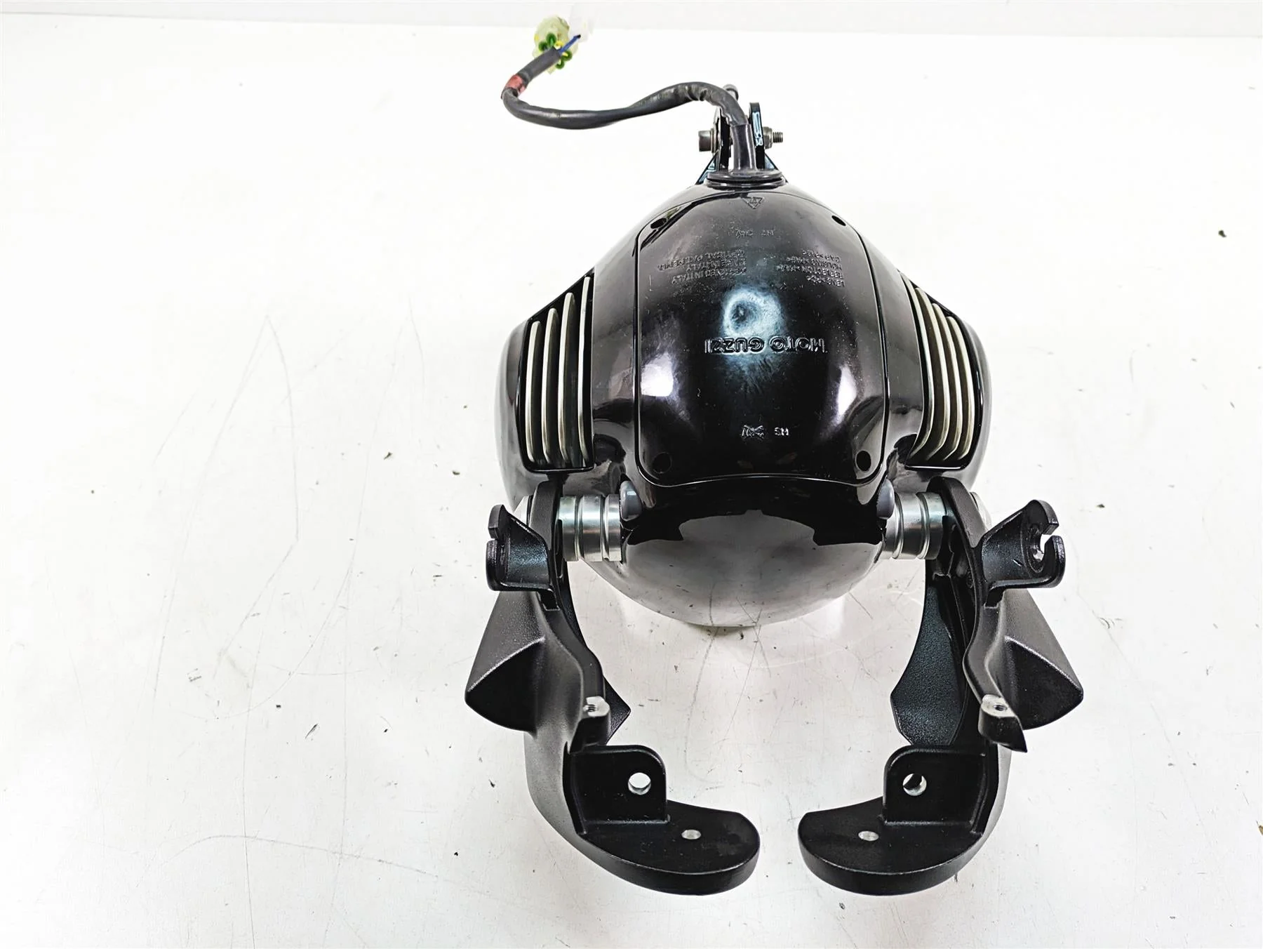 2014 Moto Guzzi California 1400 T Headlight Head Light Lamp & Mounts 887453 - Image 11