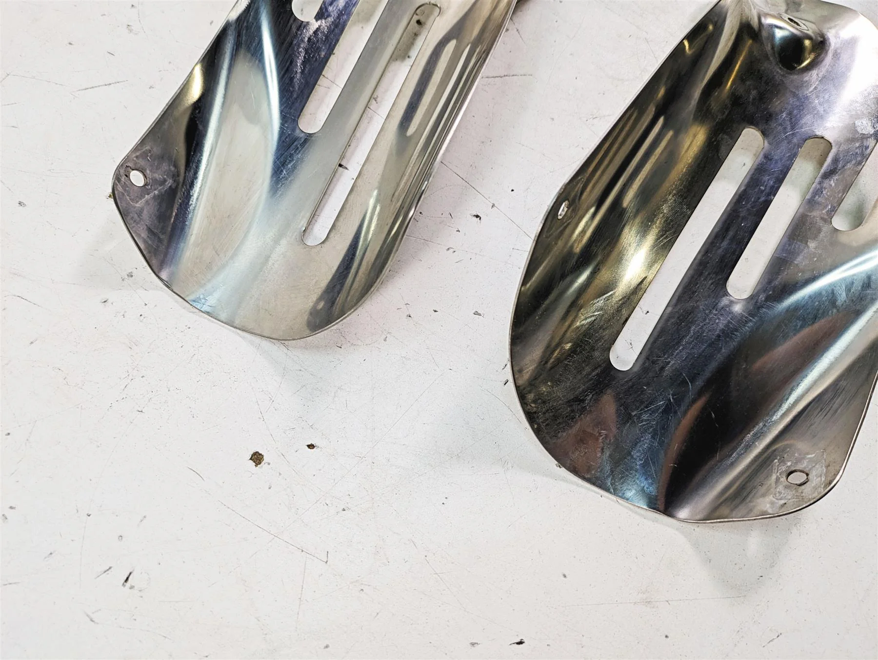 2014 Moto Guzzi California 1400 T Intake Chrome Cover Fairing Cowl Set B063158 - Image 10