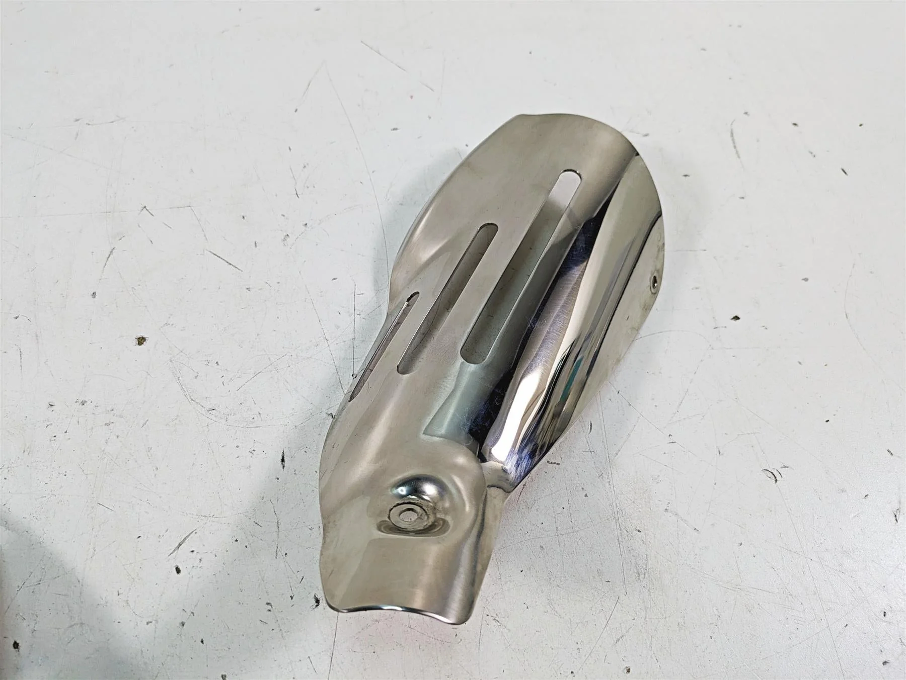 2014 Moto Guzzi California 1400 T Intake Chrome Cover Fairing Cowl Set B063158 - Image 11