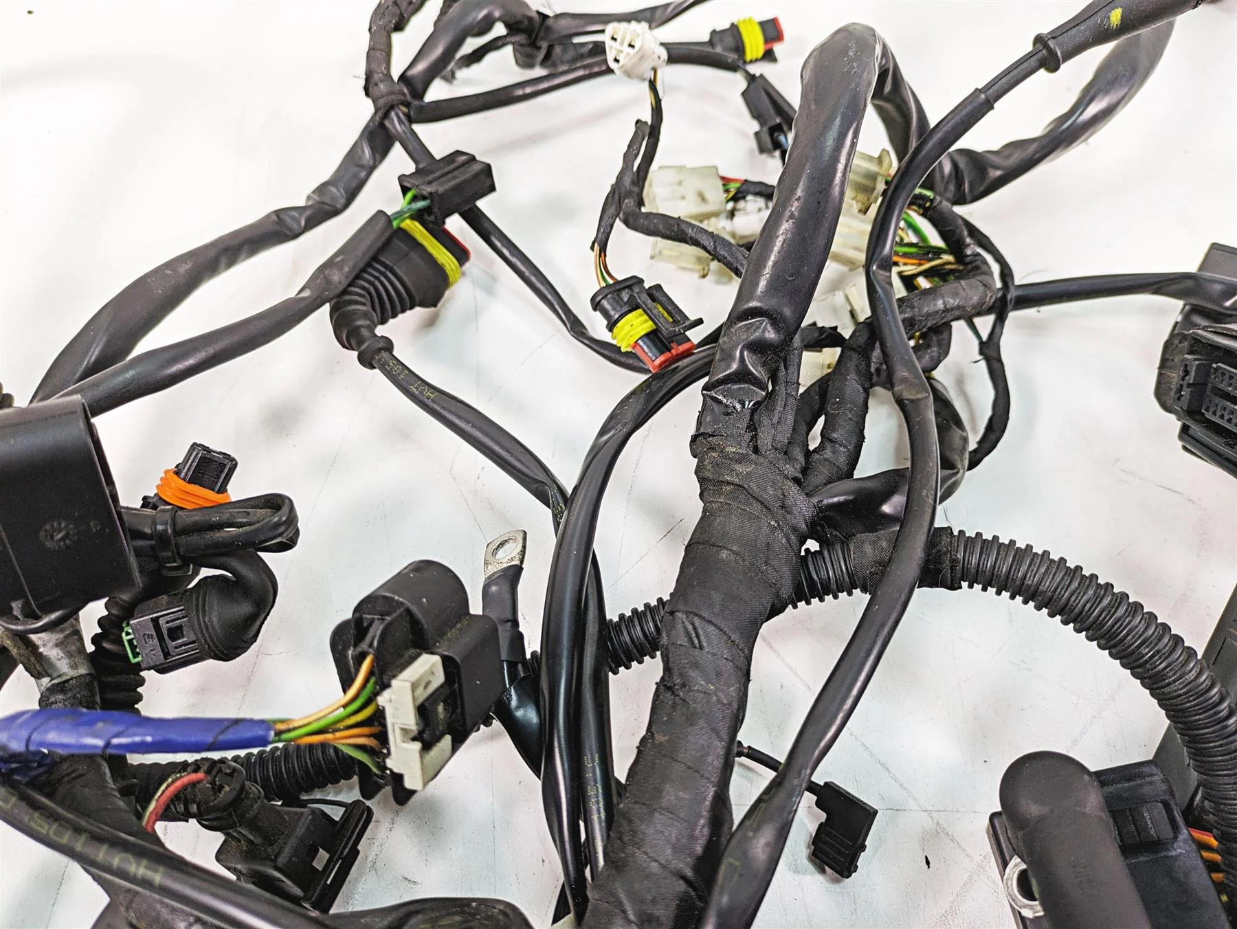 2014 Moto Guzzi California 1400 T Main Wiring Harness Loom - No Cut 2D000190 - Image 11