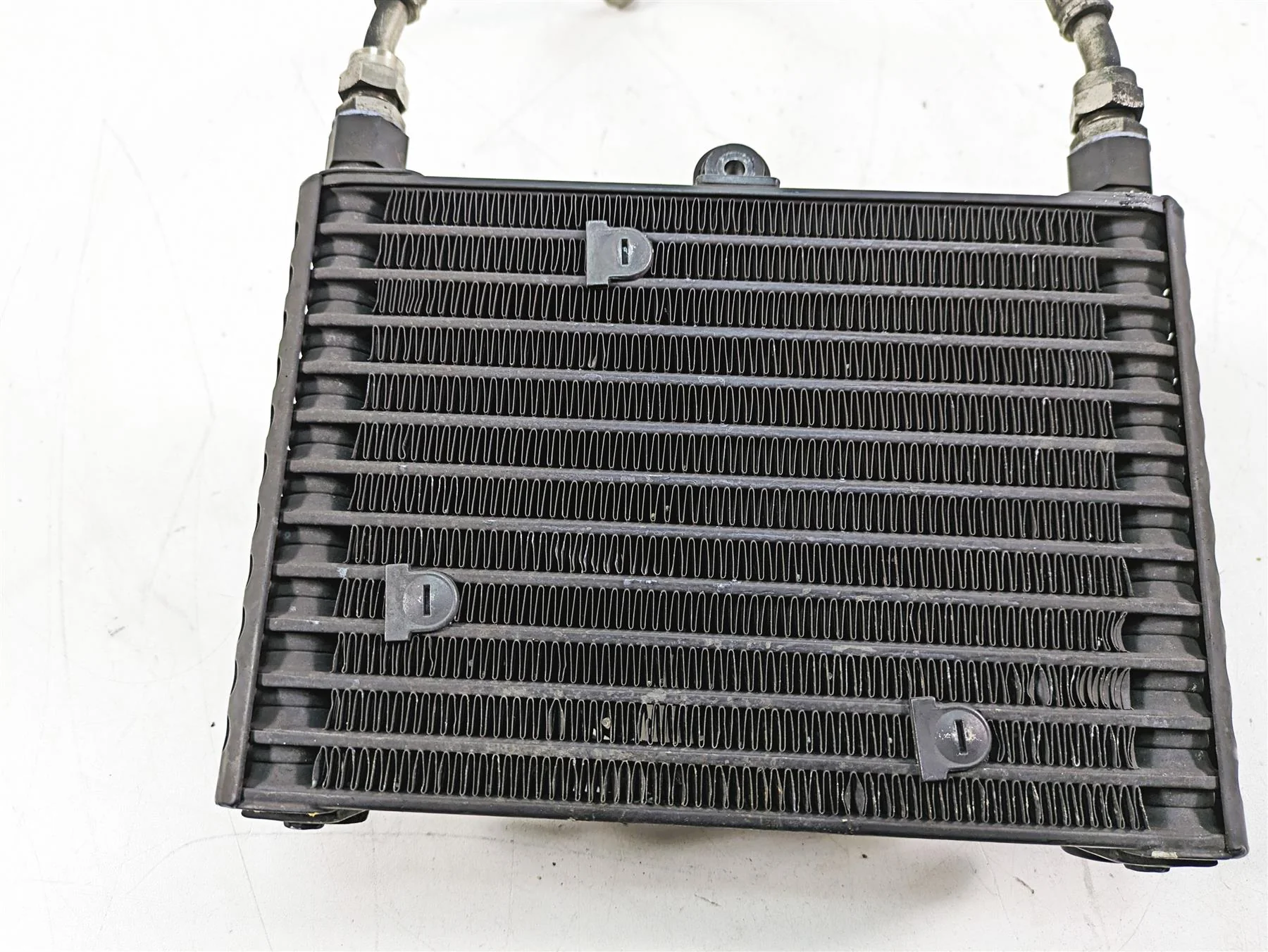 2014 Moto Guzzi California 1400 T Oil Cooler Lines Hoses & Fan Set B063090 - Image 10