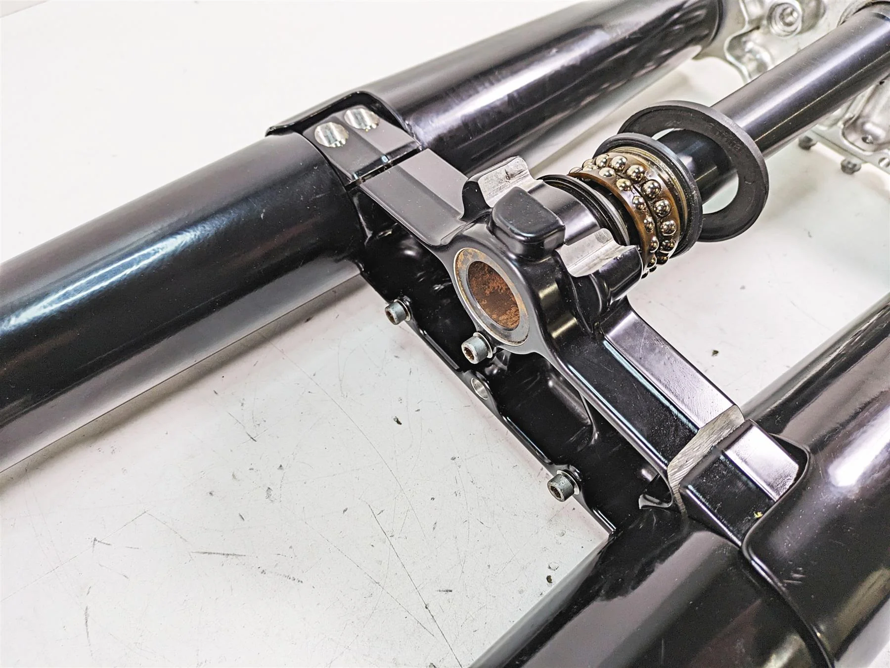 2014 Moto Guzzi California 1400 T Straight Front Fork Triple Tree Set 887512 - Image 8