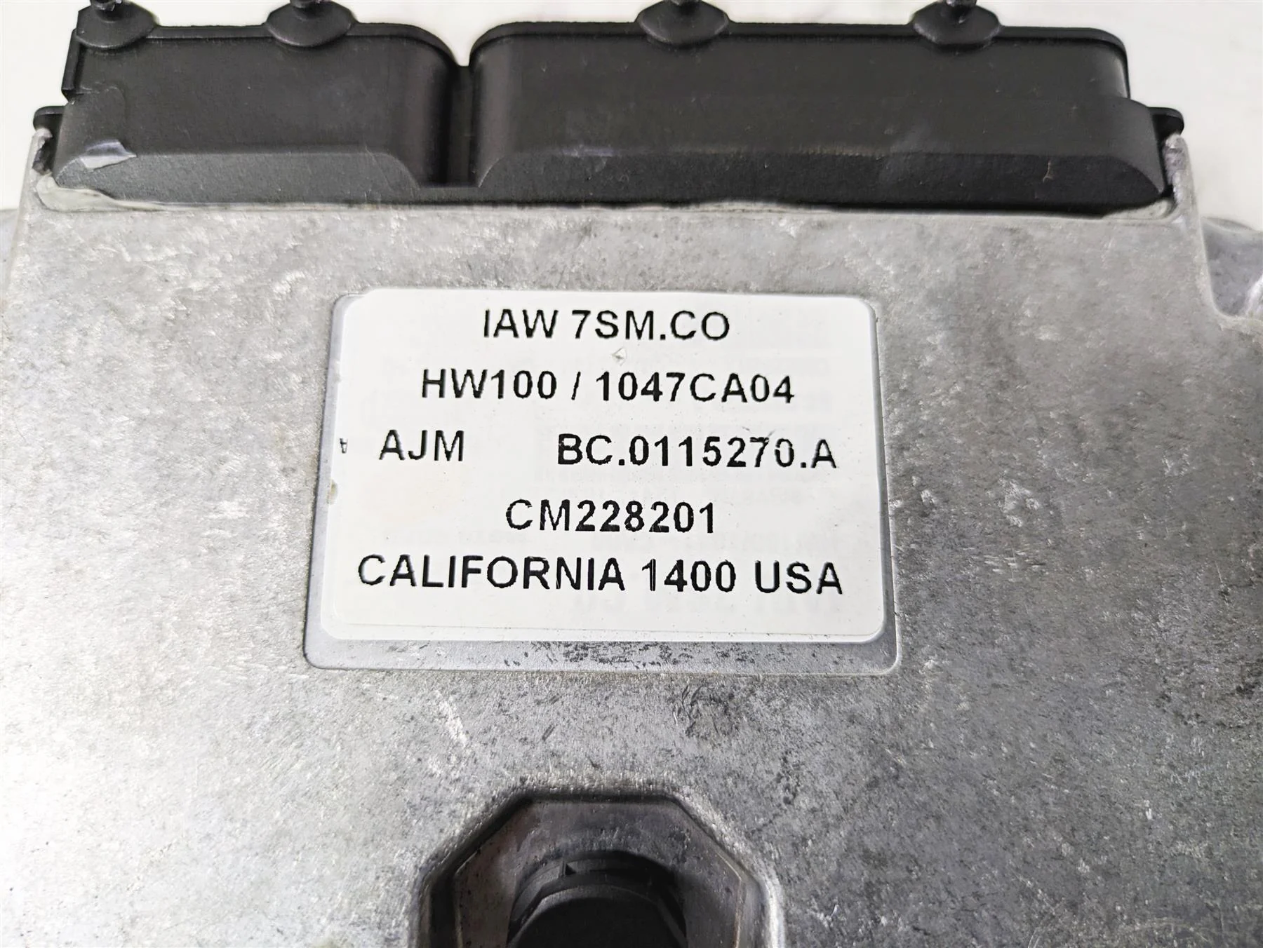 2014 Moto Guzzi California 1400 Touring Cdi Ecu Engine Control Module CM228201 - Image 7
