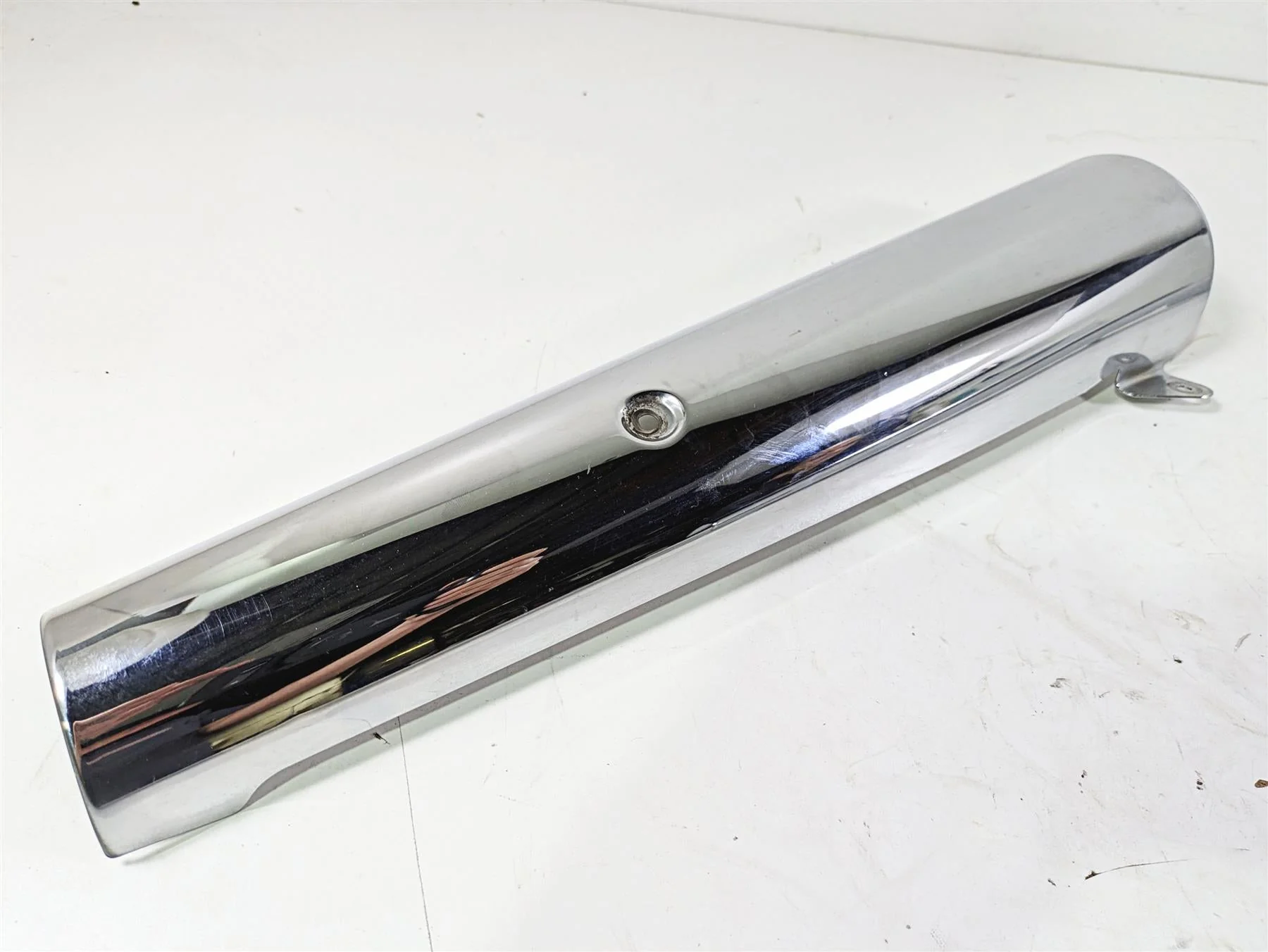 2014 Moto Guzzi California 1400 Touring Exhaust Heat Shield Cover Set B063595 B063596 - Image 10