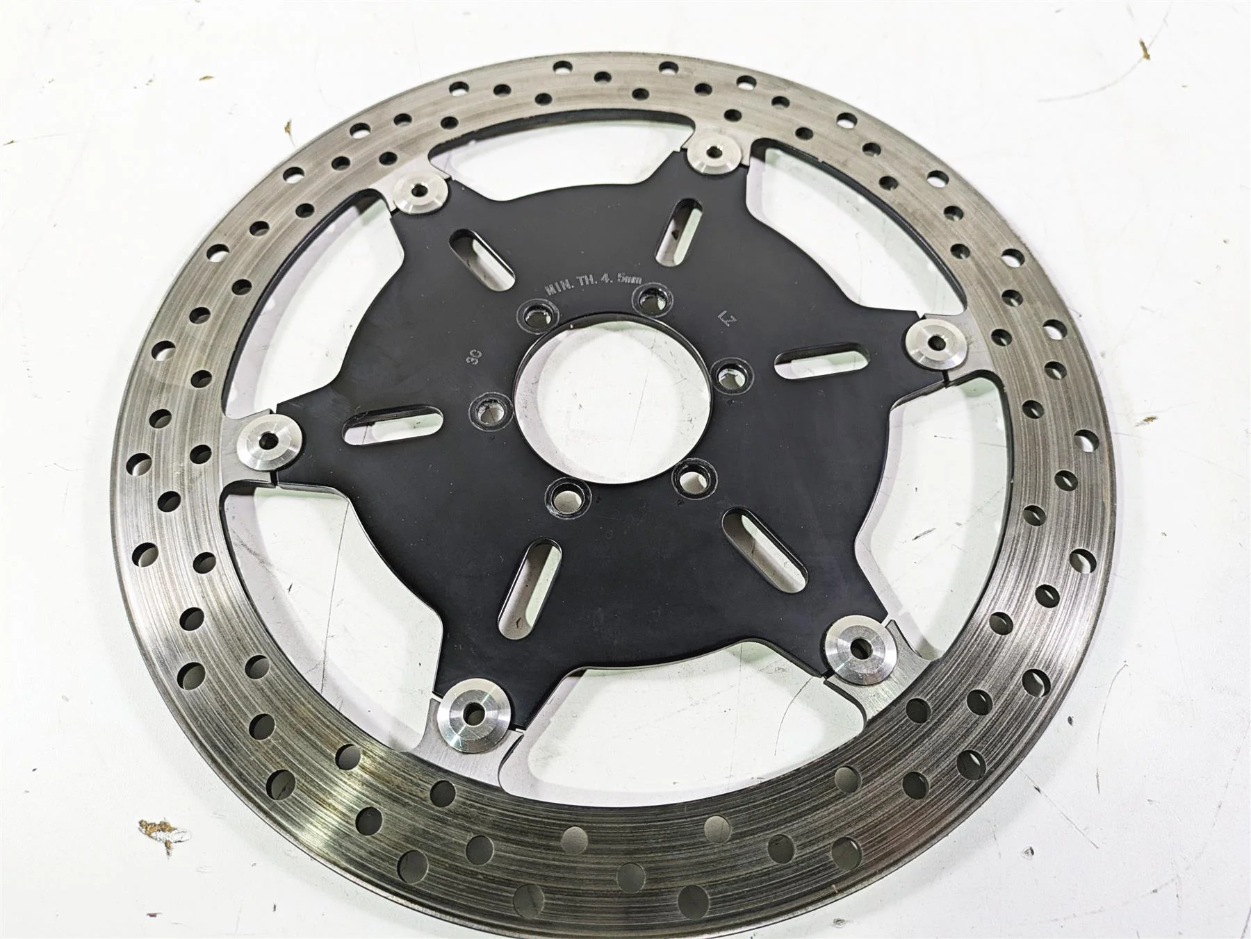 2014 Moto Guzzi California 1400 Touring Front Brake Disc Rotor Set 887430 887439 - Image 5