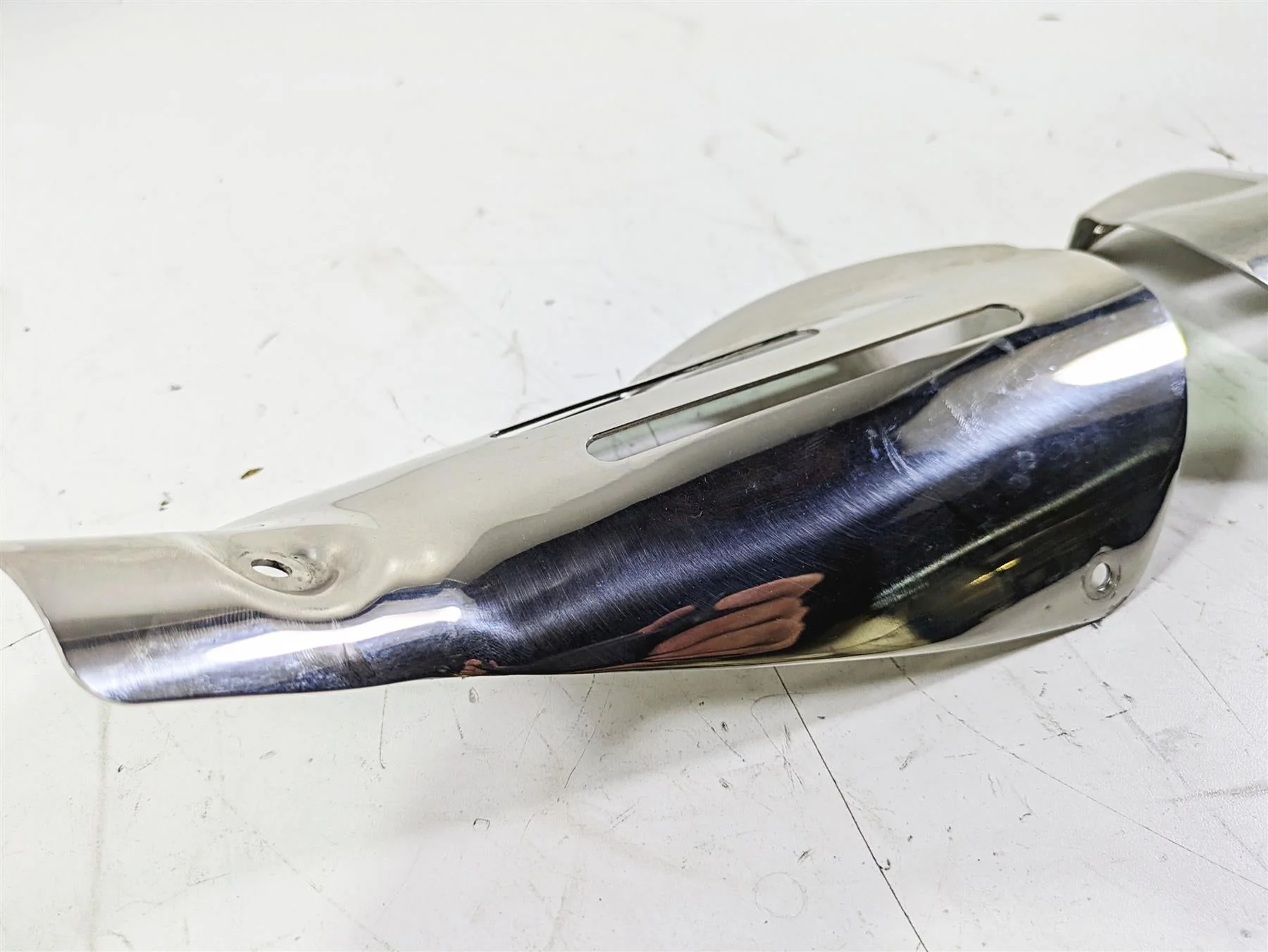 2014 Moto Guzzi California 1400 Touring Intake Chrome Cover Set B063158 B063159 - Image 9
