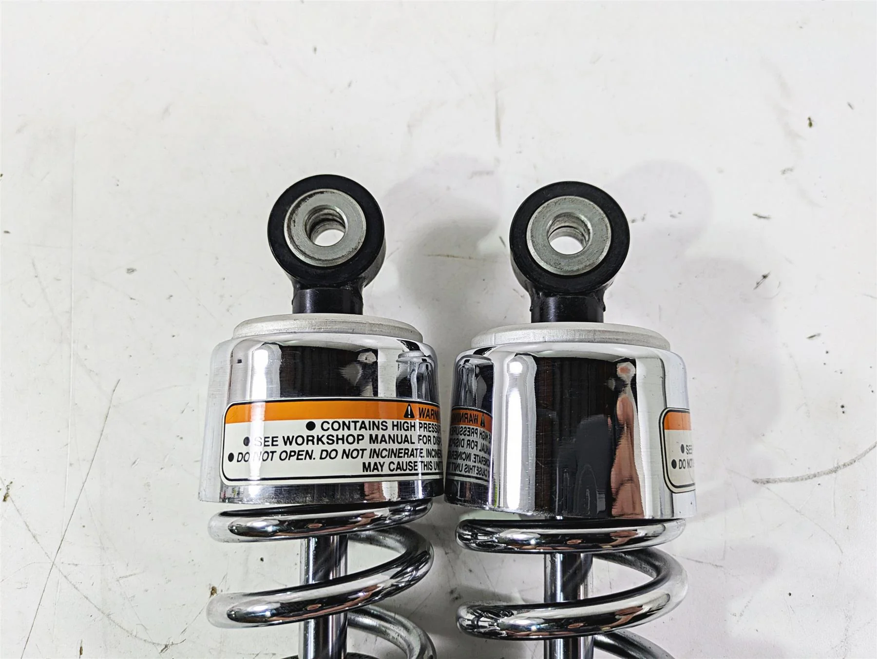 2014 Moto Guzzi California 1400 Touring Rear Shock Set OLLE 13.5" 2B001022 - Image 8