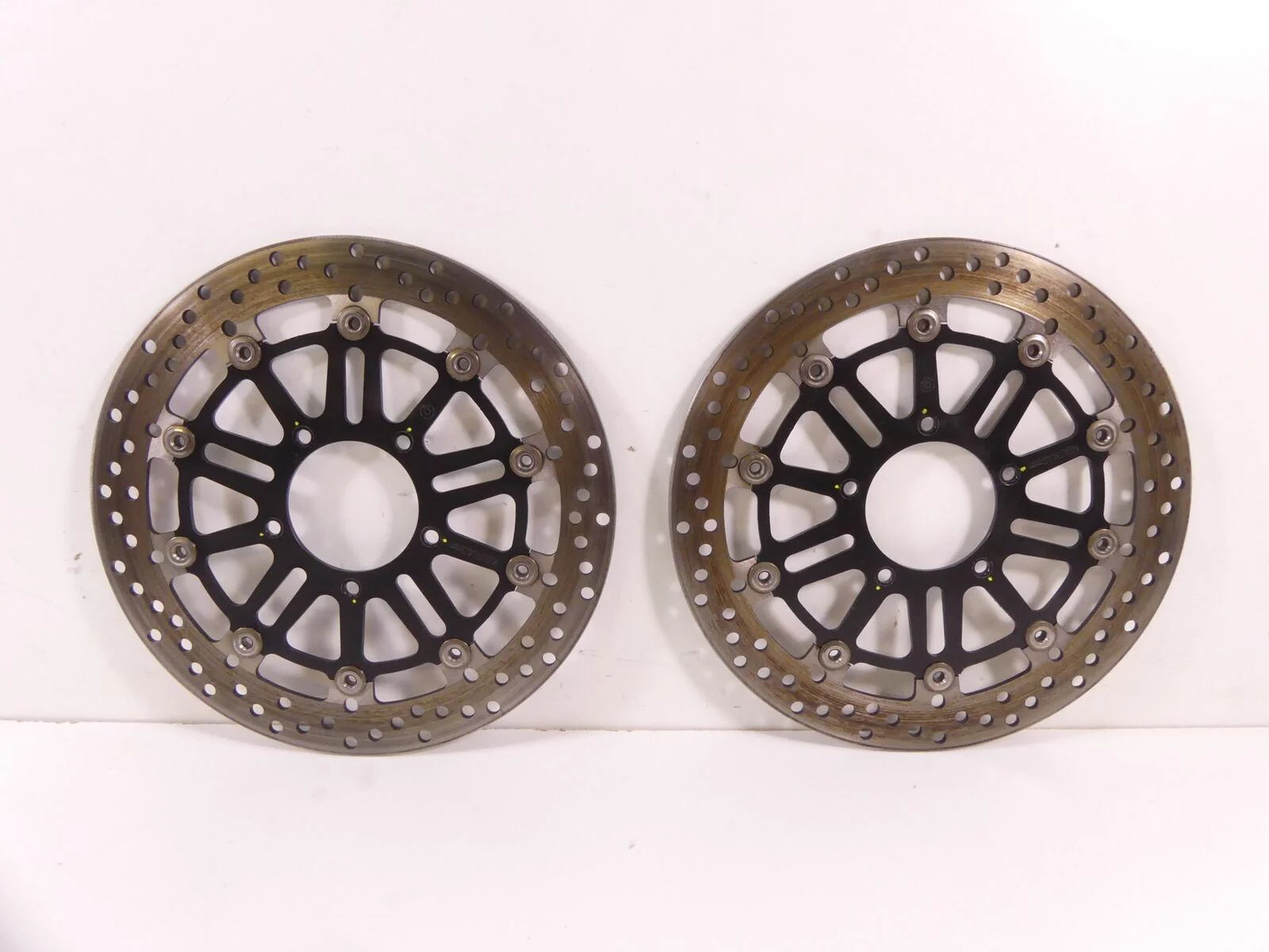 2014 MV Agusta B3 Brutale 800 EAS Front Brembo Brake Rotor Disc Set 8000B4450