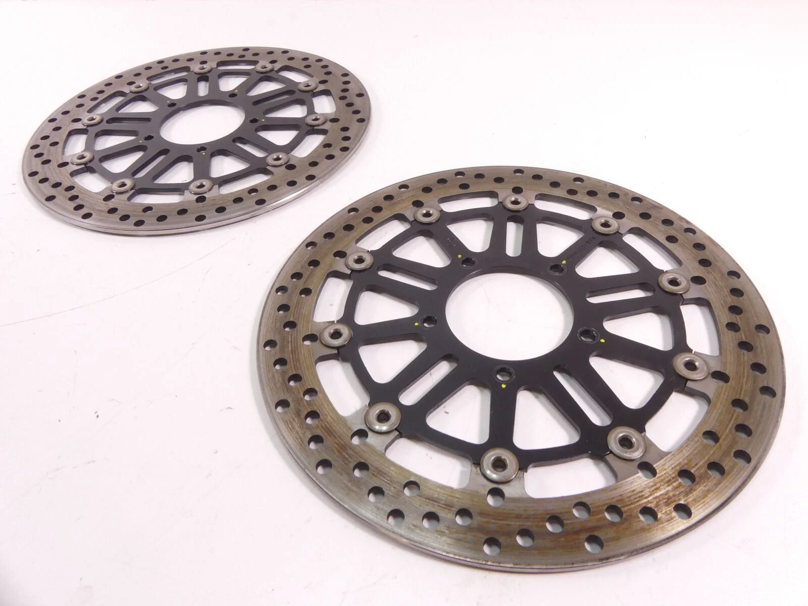 2014 MV Agusta B3 Brutale 800 EAS Front Brembo Brake Rotor Disc Set 8000B4450 - Image 2