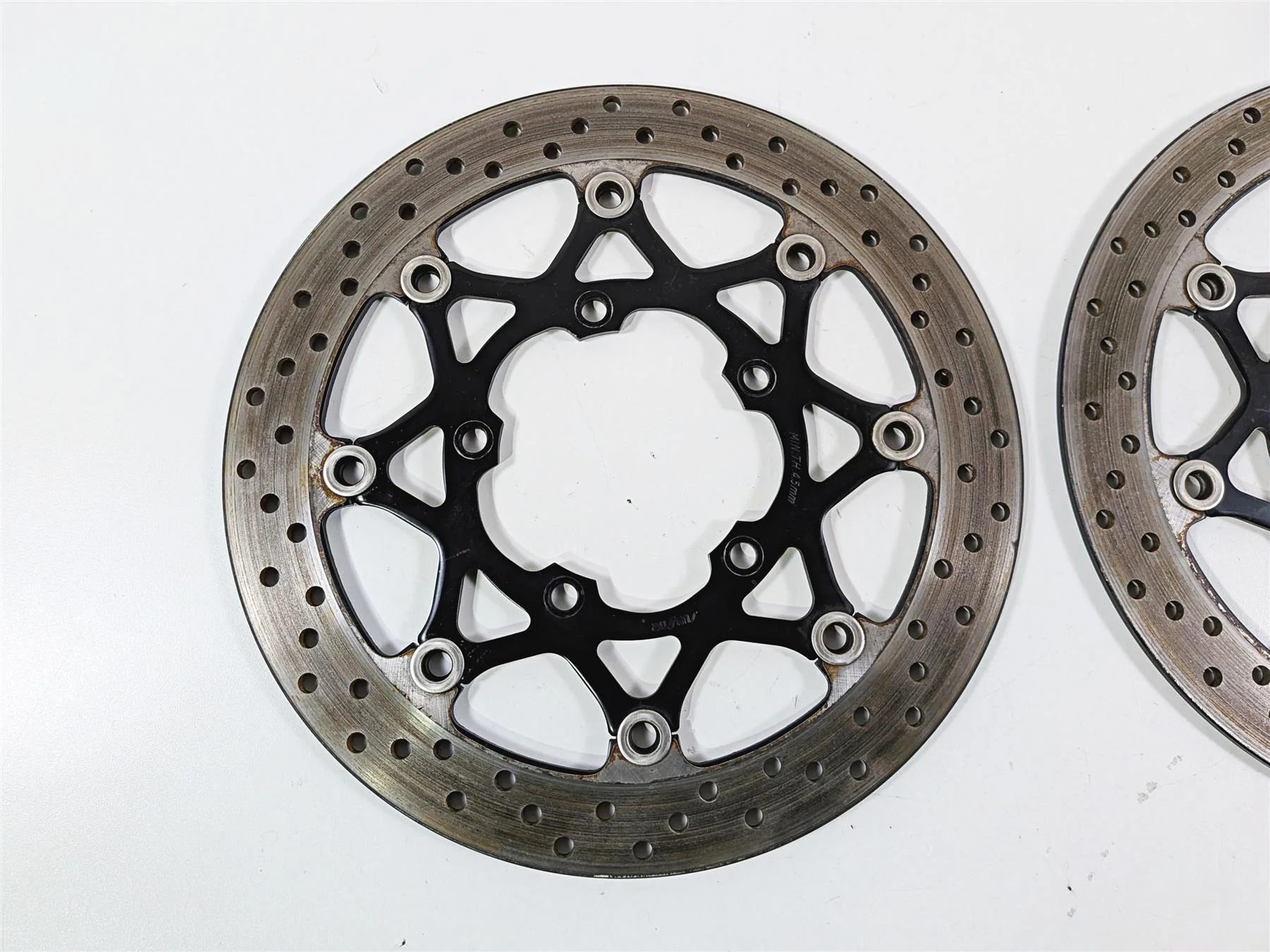 2014 Suzuki M109R VZR1800 Boulevard Front Brake Disc Rotor Set 59210-41G40 - Image 5