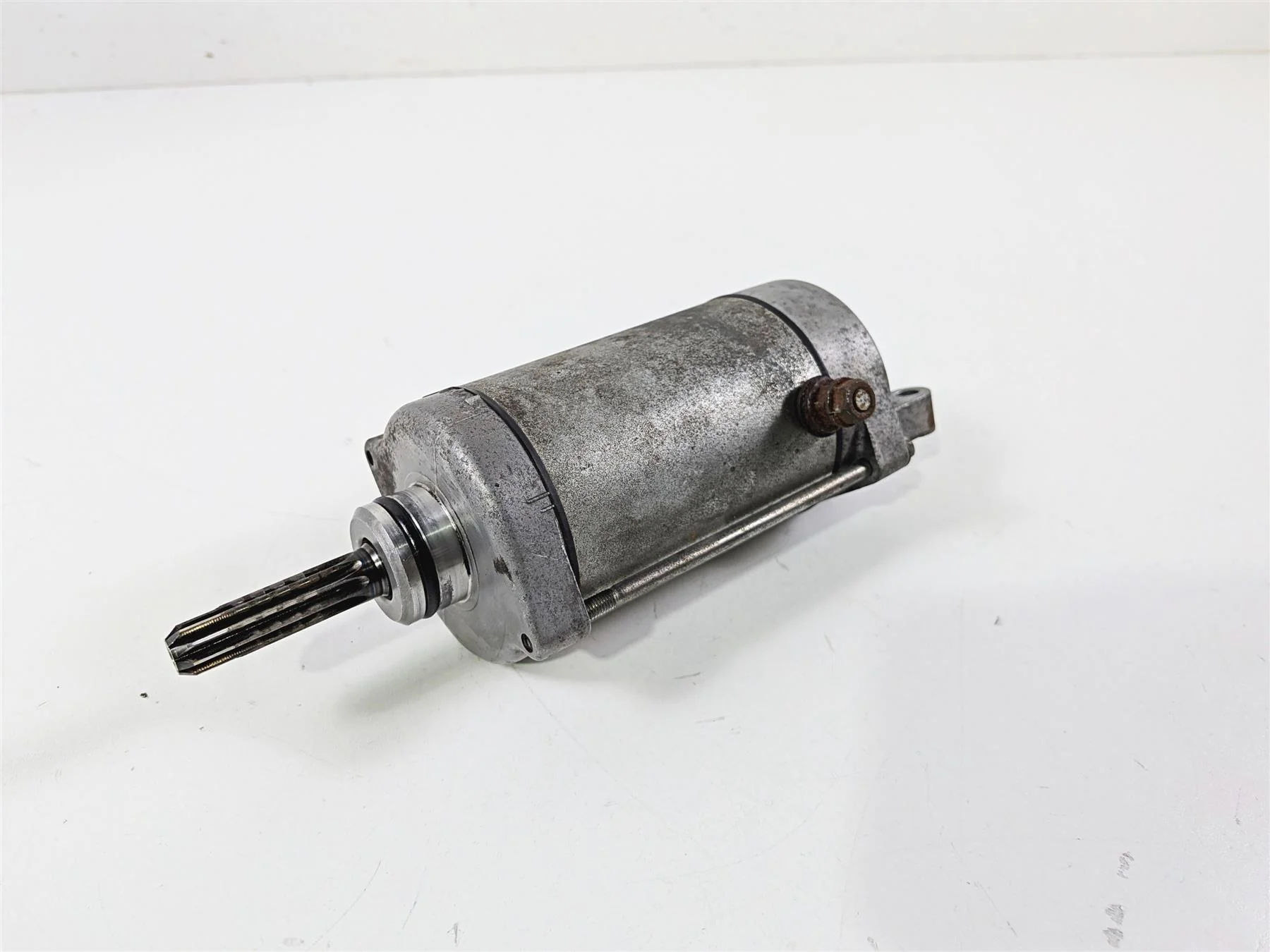 2014 Suzuki M109R VZR1800 Boulevard Mitsuba Engine Starter Motor 31100-48G00 - Image 12