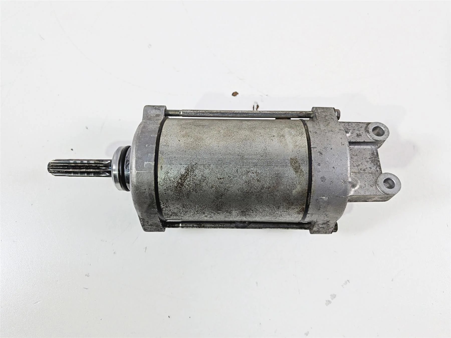2014 Suzuki M109R VZR1800 Boulevard Mitsuba Engine Starter Motor 31100-48G00 - Image 6