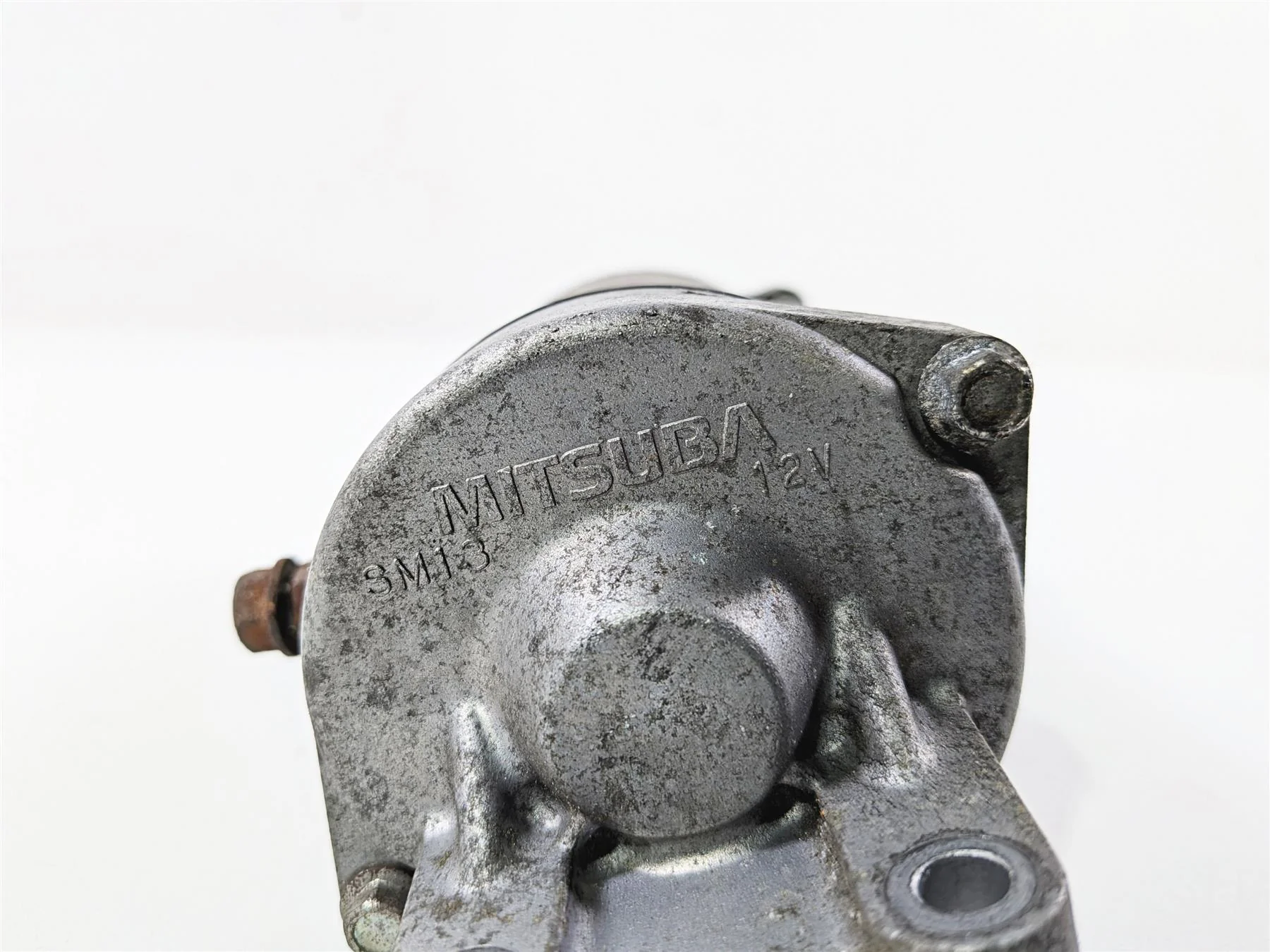 2014 Suzuki M109R VZR1800 Boulevard Mitsuba Engine Starter Motor 31100-48G00 - Image 8