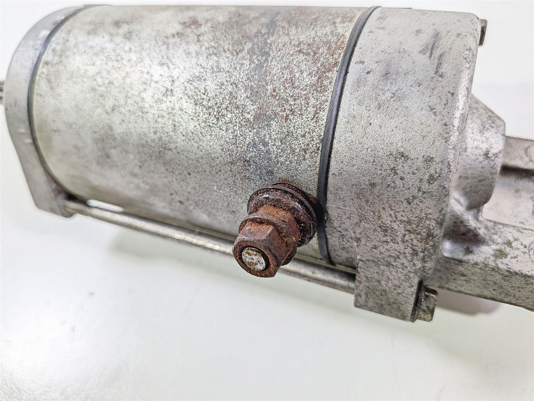 2014 Suzuki M109R VZR1800 Boulevard Mitsuba Engine Starter Motor 31100-48G00 - Image 9