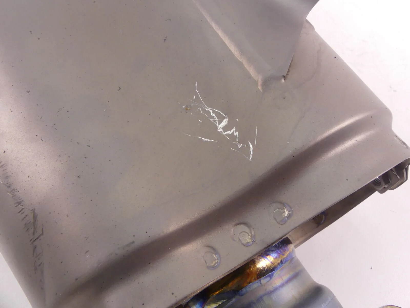2014 Yamaha VMX17 V-Max 1700 Left Exhaust Muffler Silencer Damper 2S3-14710-00-0 - Image 6