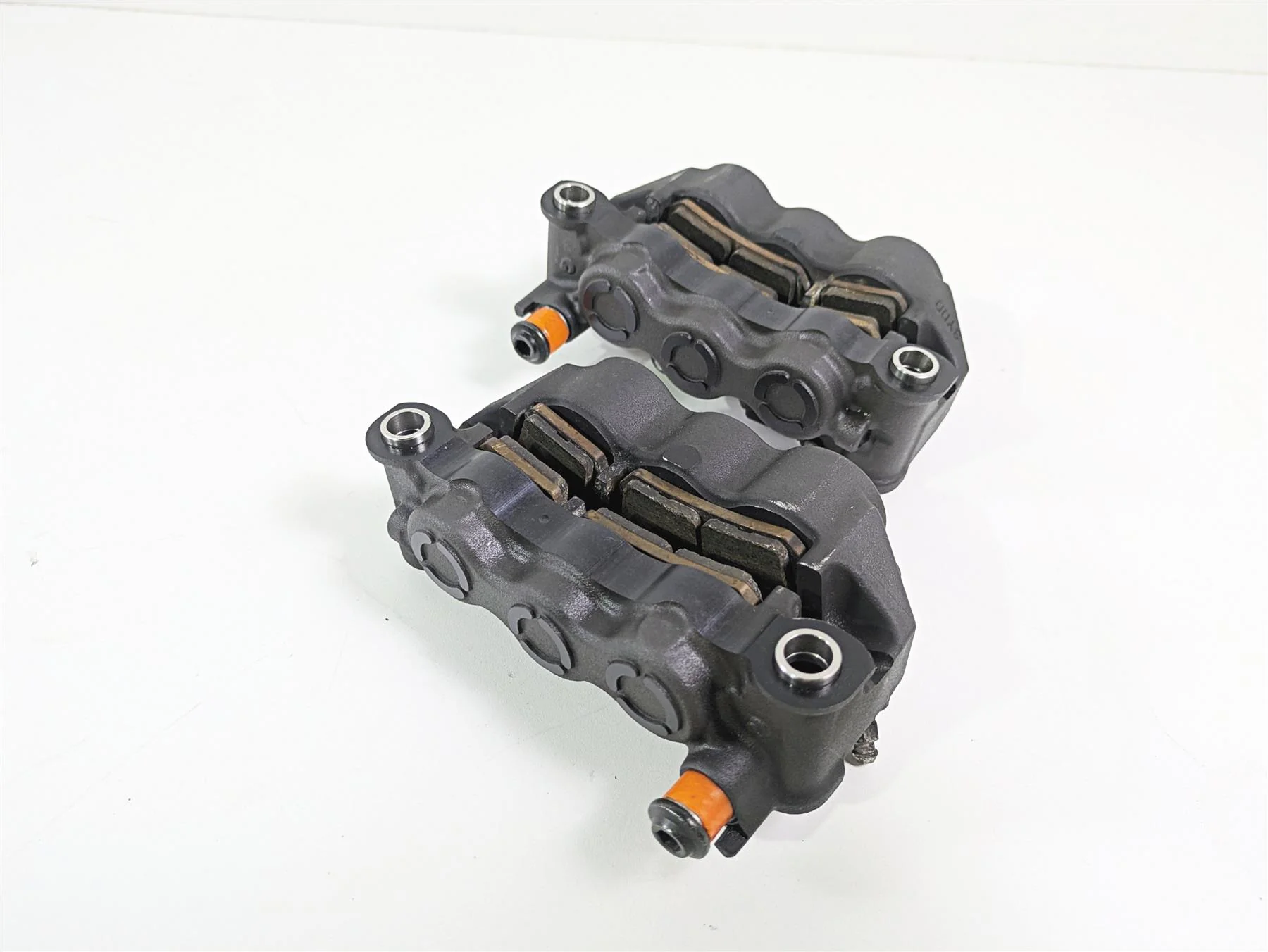 2014 Yamaha YZFR1 R1 RN22 6 Piston Front Brake Calipers 4C8-2580T-10 4C8-2580U - Image 7