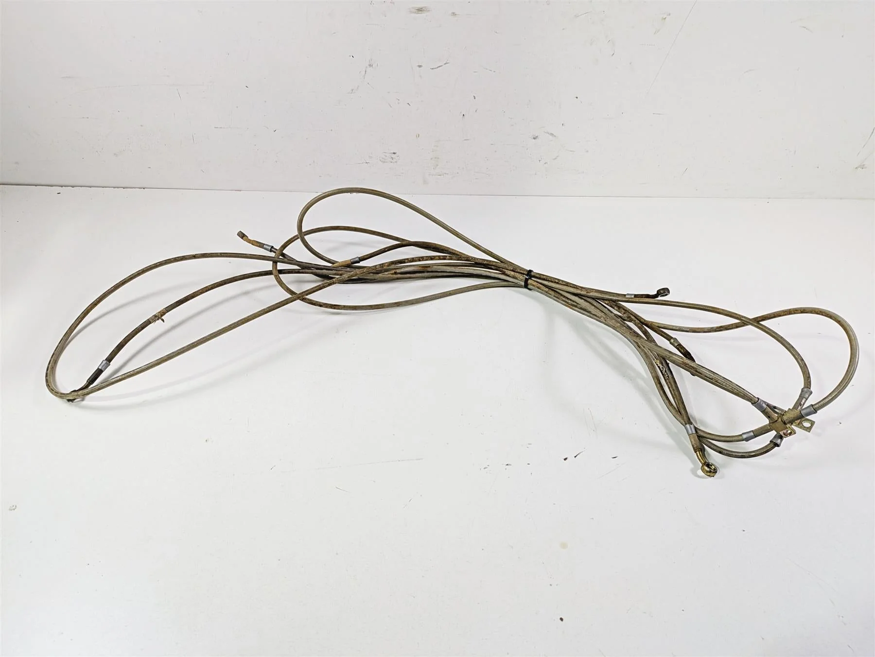 2015 Arctic Cat Wildcat 1000 X LTD All Brake Line Hoses Set 2402-118 1402-955