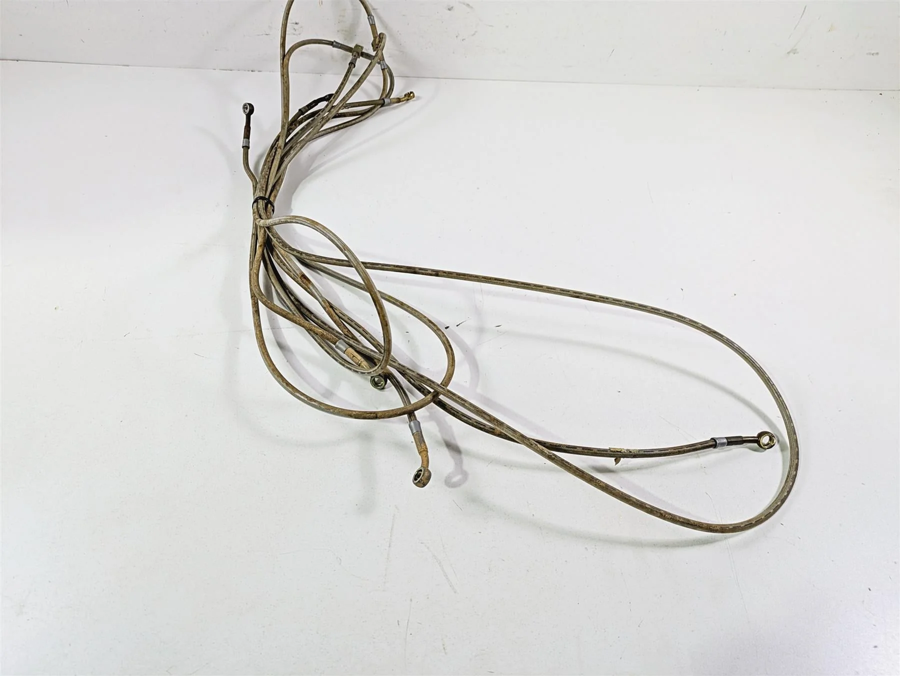 2015 Arctic Cat Wildcat 1000 X LTD All Brake Line Hoses Set 2402-118 1402-955 - Image 4