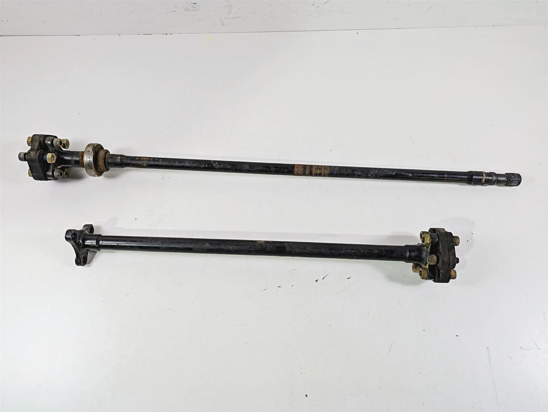 2015 Arctic Cat Wildcat 1000 X LTD Center Prop Drive Shaft Set 2402-058 2402-056 - Image 4