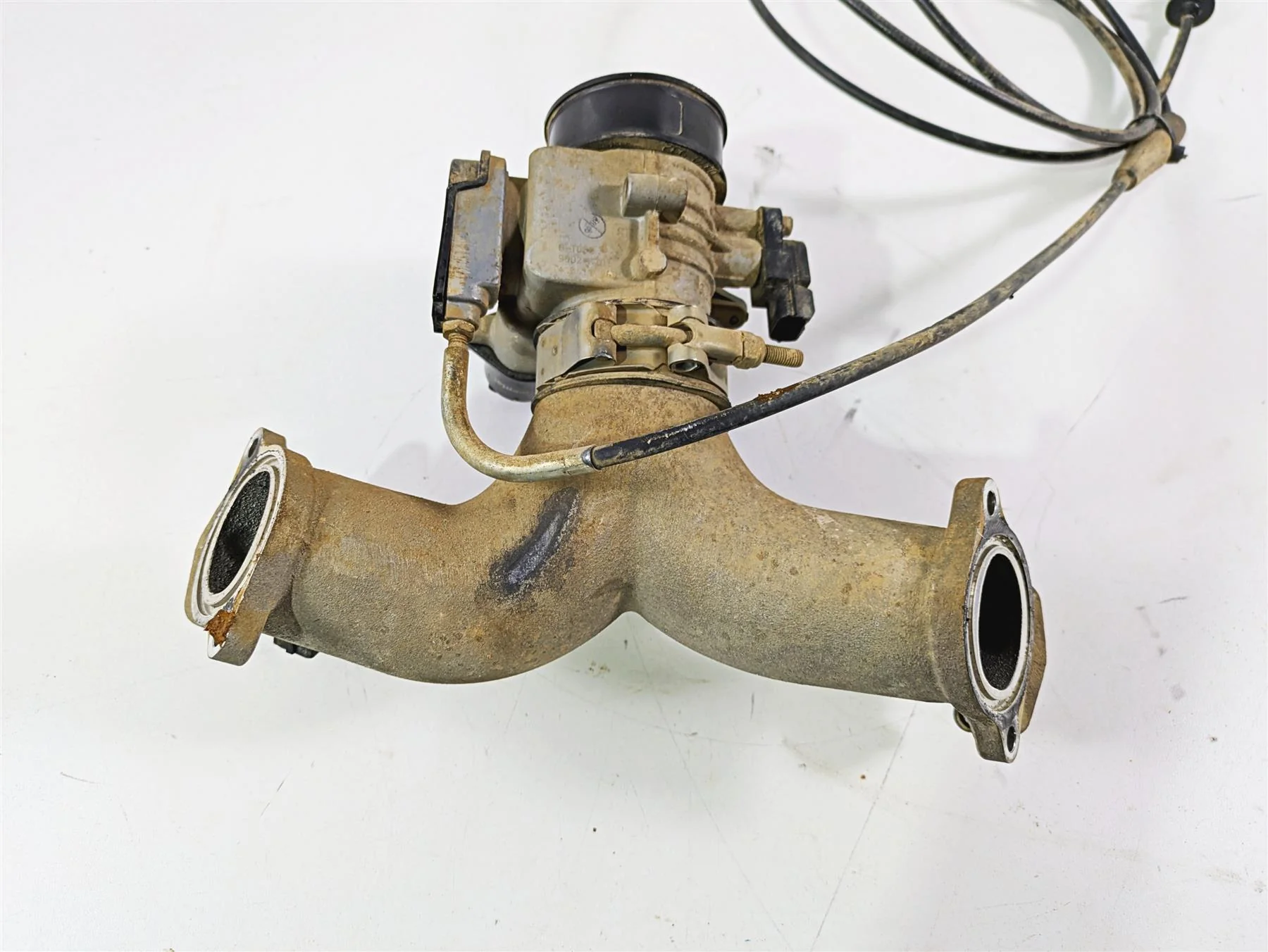 2015 Arctic Cat Wildcat 1000 X LTD Throttle Body & Intake Manifold READ 0570-426 - Image 9