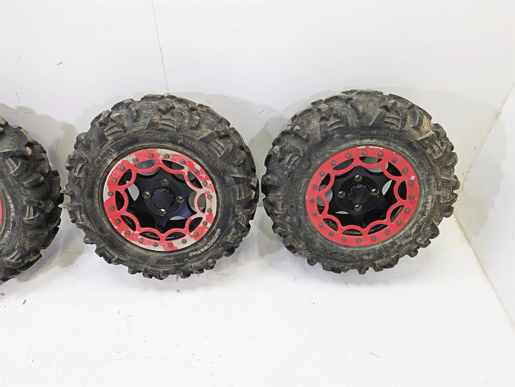 2015 Arctic Cat Wildcat 1000 X LTD Wheel Tire Set 14x6.5 2402-155 14x8 2402-156 - Image 3