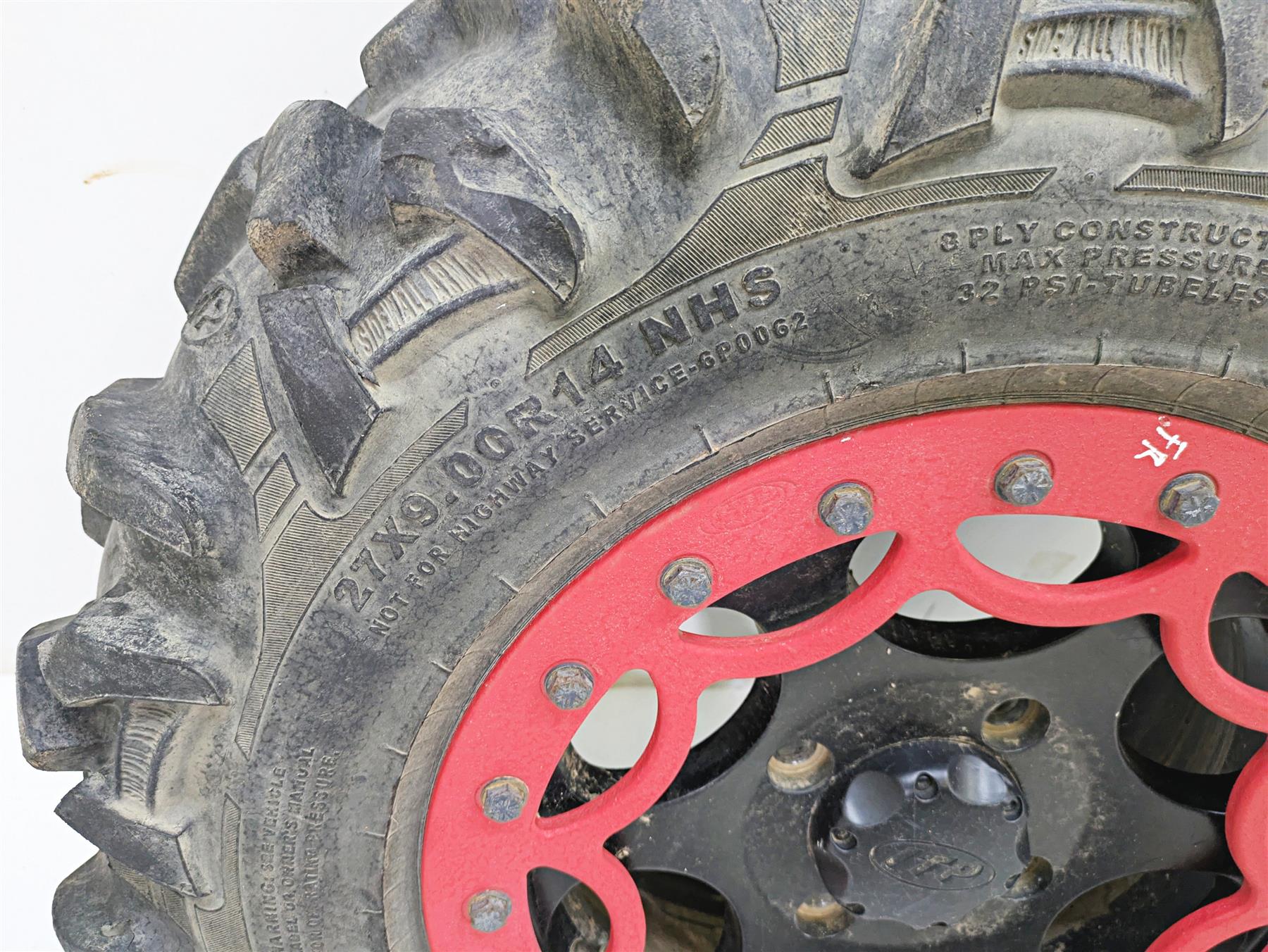 2015 Arctic Cat Wildcat 1000 X LTD Wheel Tire Set 14x6.5 2402-155 14x8 2402-156 - Image 5